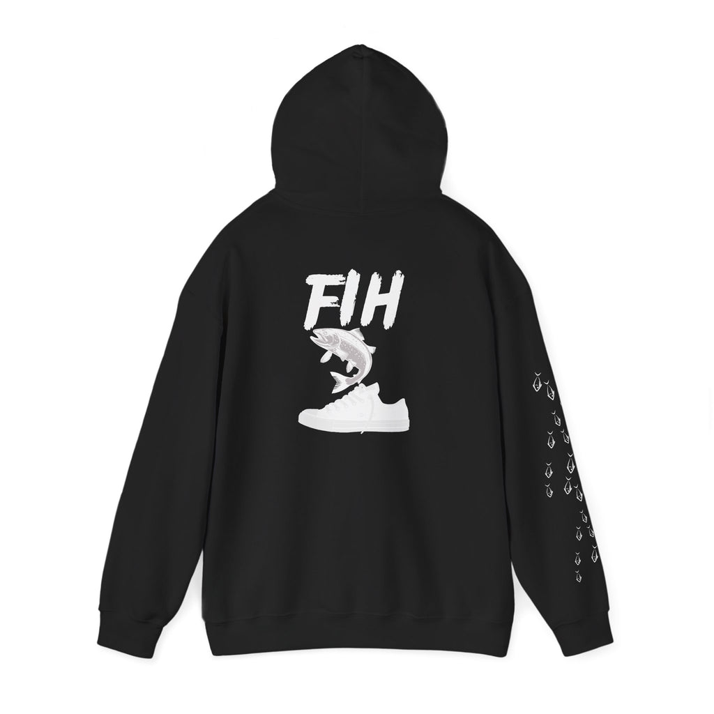 Fishing Patriotic Hoodie, Unisex Sweatshirt, Fisherman Gift, Fishing Apparel, Patriotic Clothing, American Flag Hooded Sweatshirt
