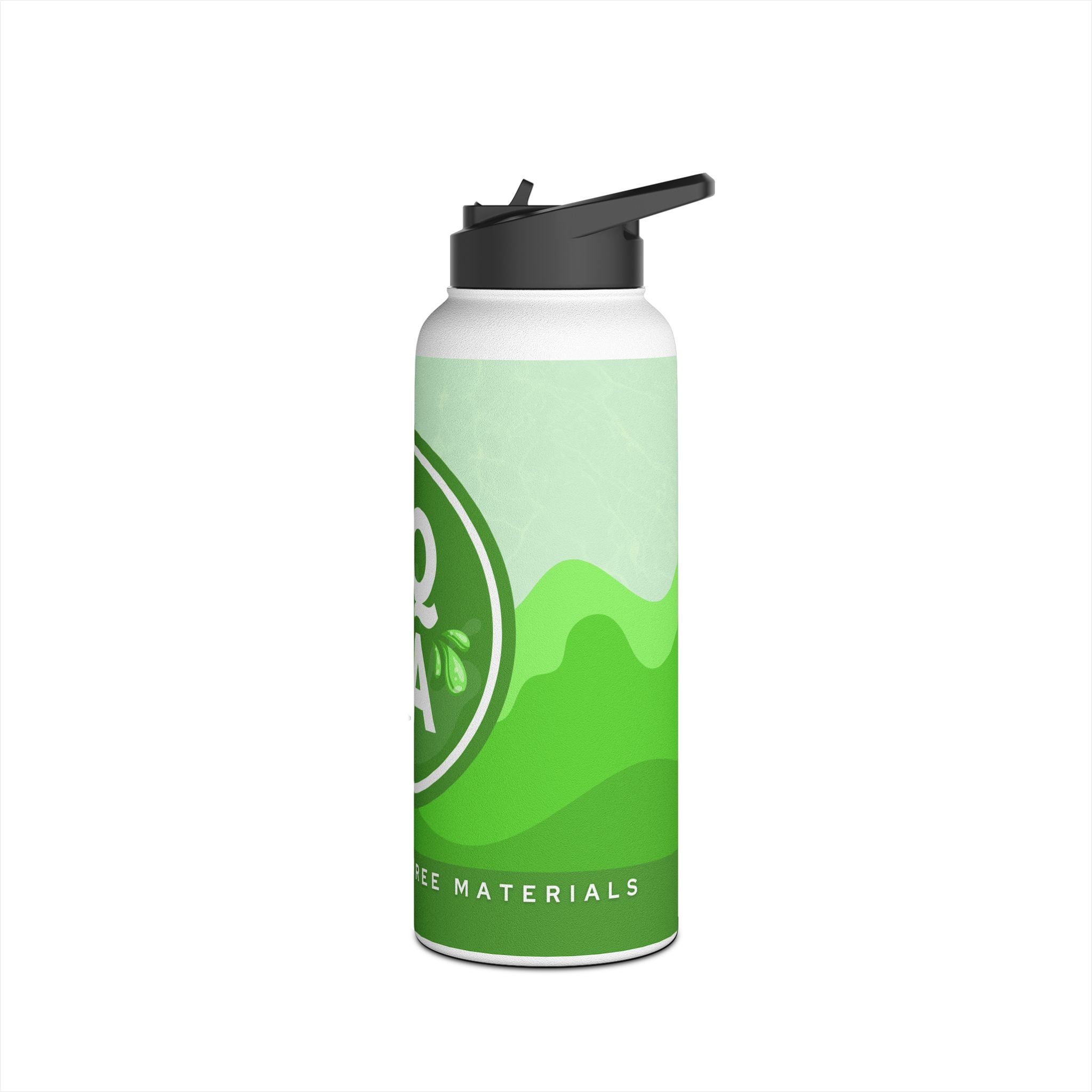Aqua Stainless Steel Water Bottle, Eco-Friendly Hydration for Travel, Sports, Yoga, Gifts, Outdoor Adventures
