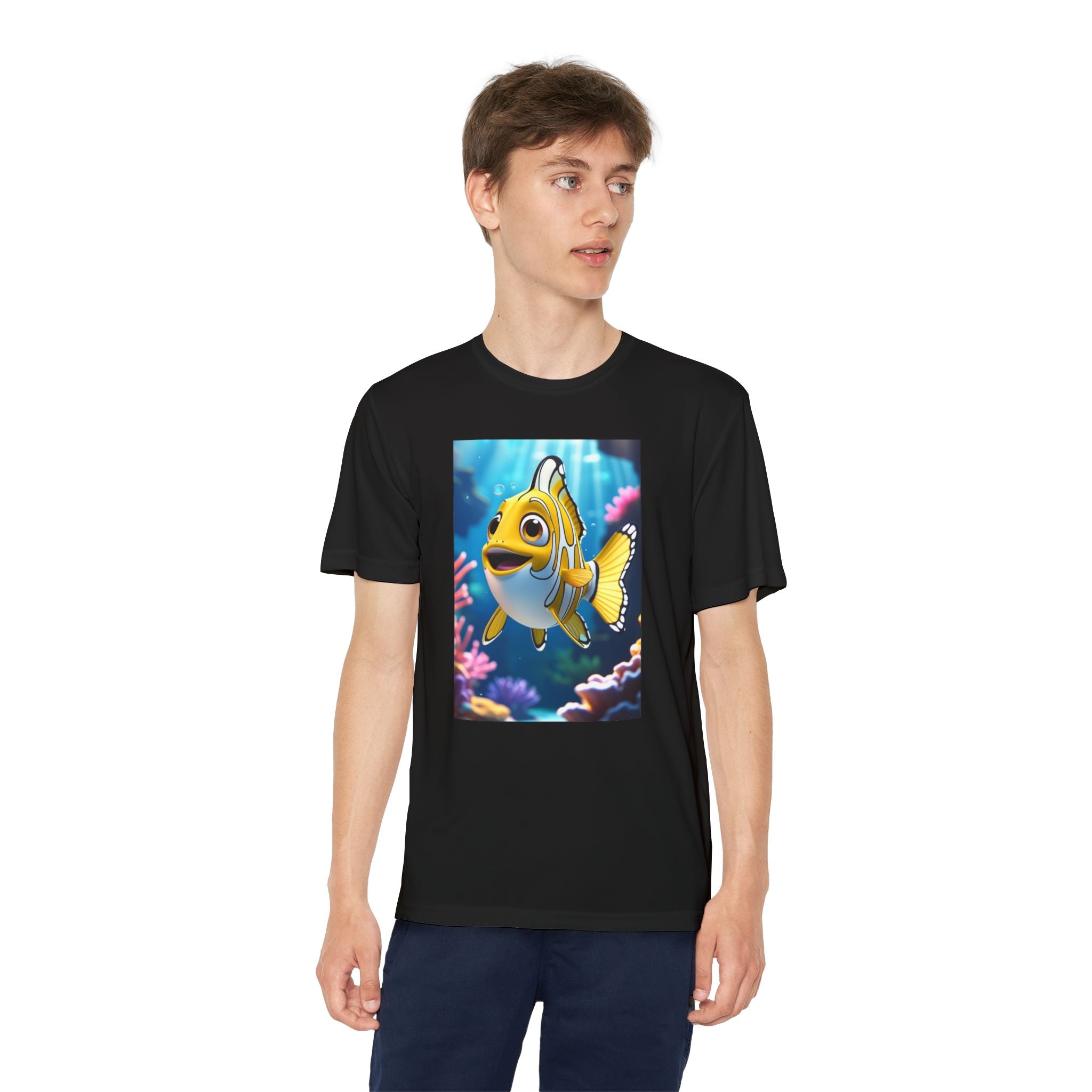 Nemo Fish Ocean Youth T-Shirt - Underwater Kids Tee, Finding Nemo Shirt, Beach Vacation Clothing, Ocean Lover Gift, Fish Theme Top