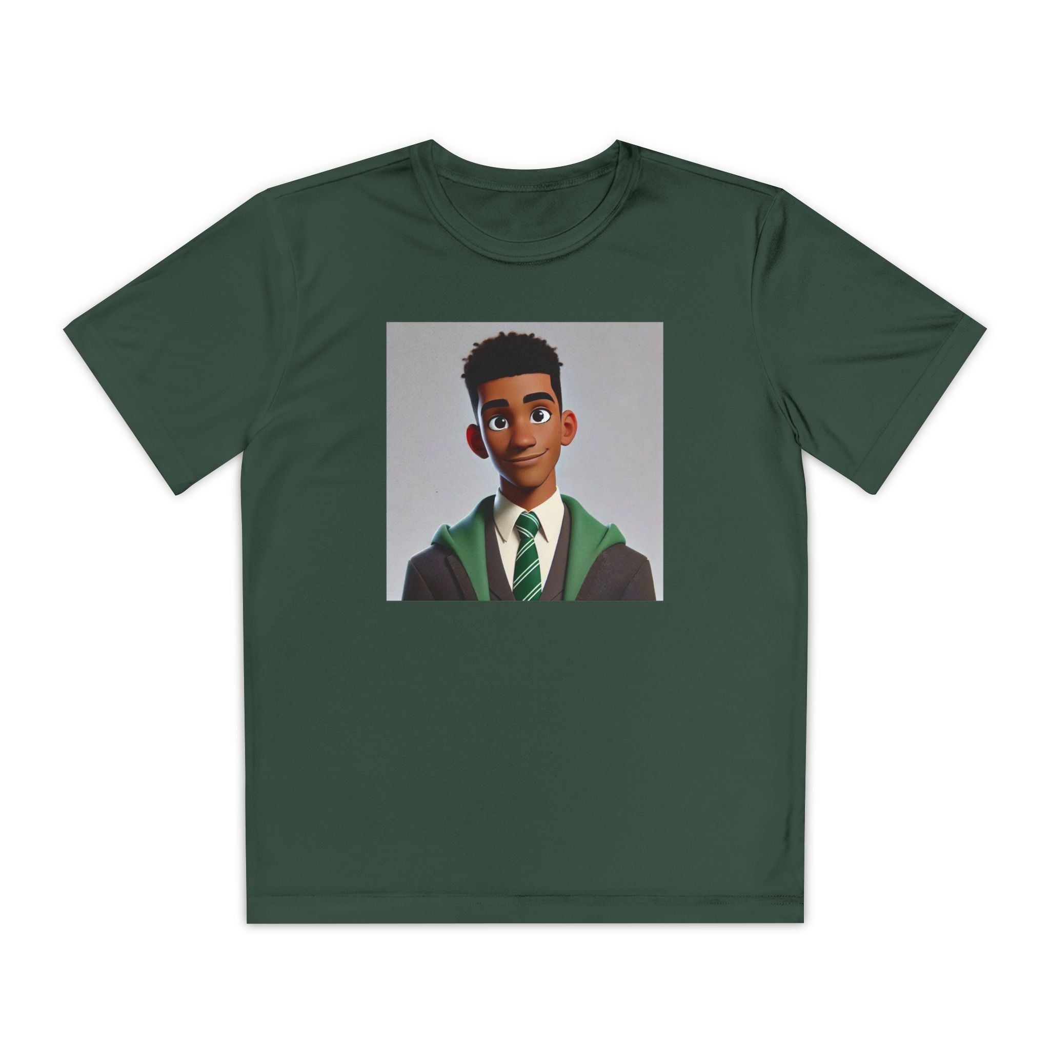 Youth Competitor Tee - Harry Potter, Wizard School Shirt, Magical Kids Top, Hogwarts Fan Gift, Sorcerer's Stone T-Shirt