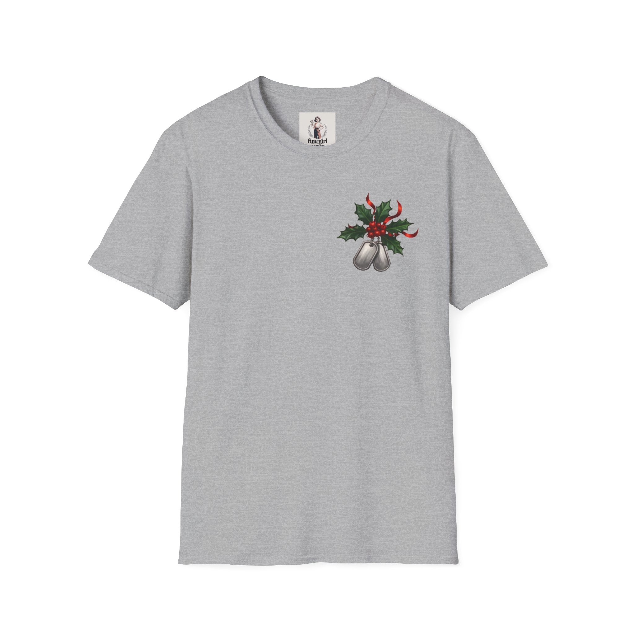 Yule Guard Patriotic Christmas Holiday ~ Unisex Softstyle T-Shirt