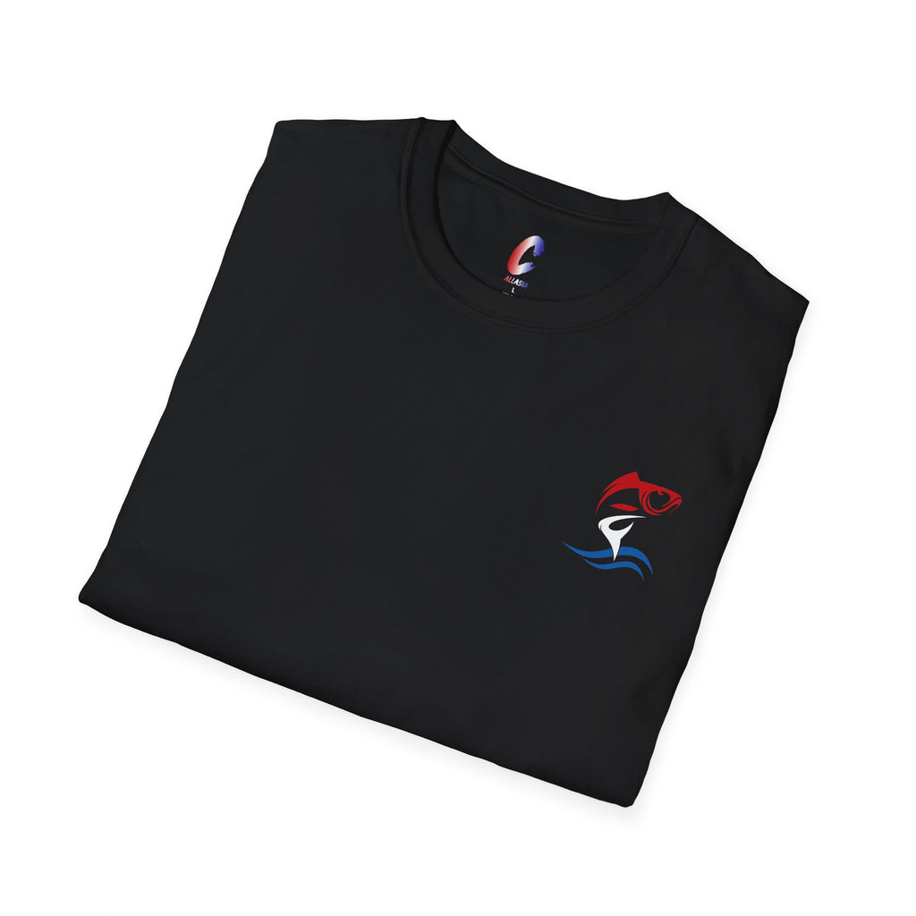Patriotic Fishing Tshirt, American Flag Tee, 4th of July Shirt, USA Independence Day Top, Patriotic Graphic Tee, Unisex Patriotic