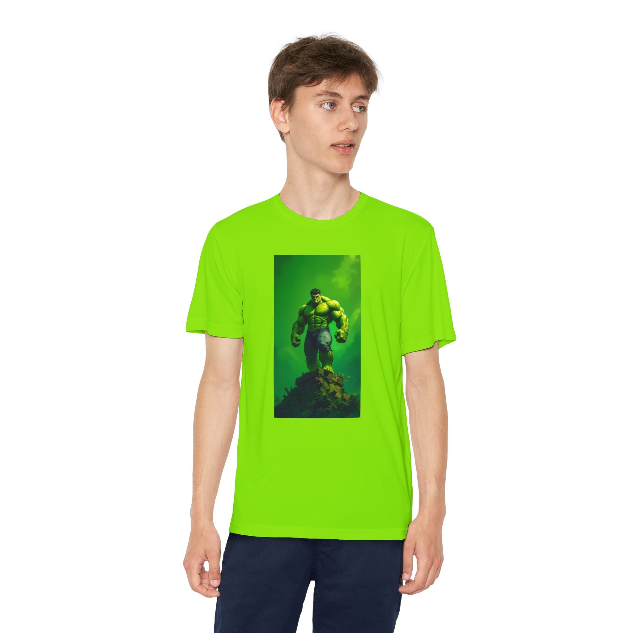 The Incredible Hulk Superhero Marvel Patriotic, Kids Graphic T-Shirt, Boys Hero Top, Girls Comic Book Clothing, Birthday