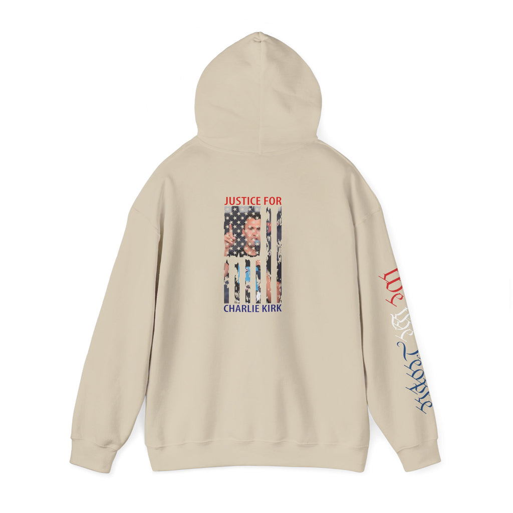 Charlie kirk Patriotic Hoodie Rebel Spirit Unisex Hoodie