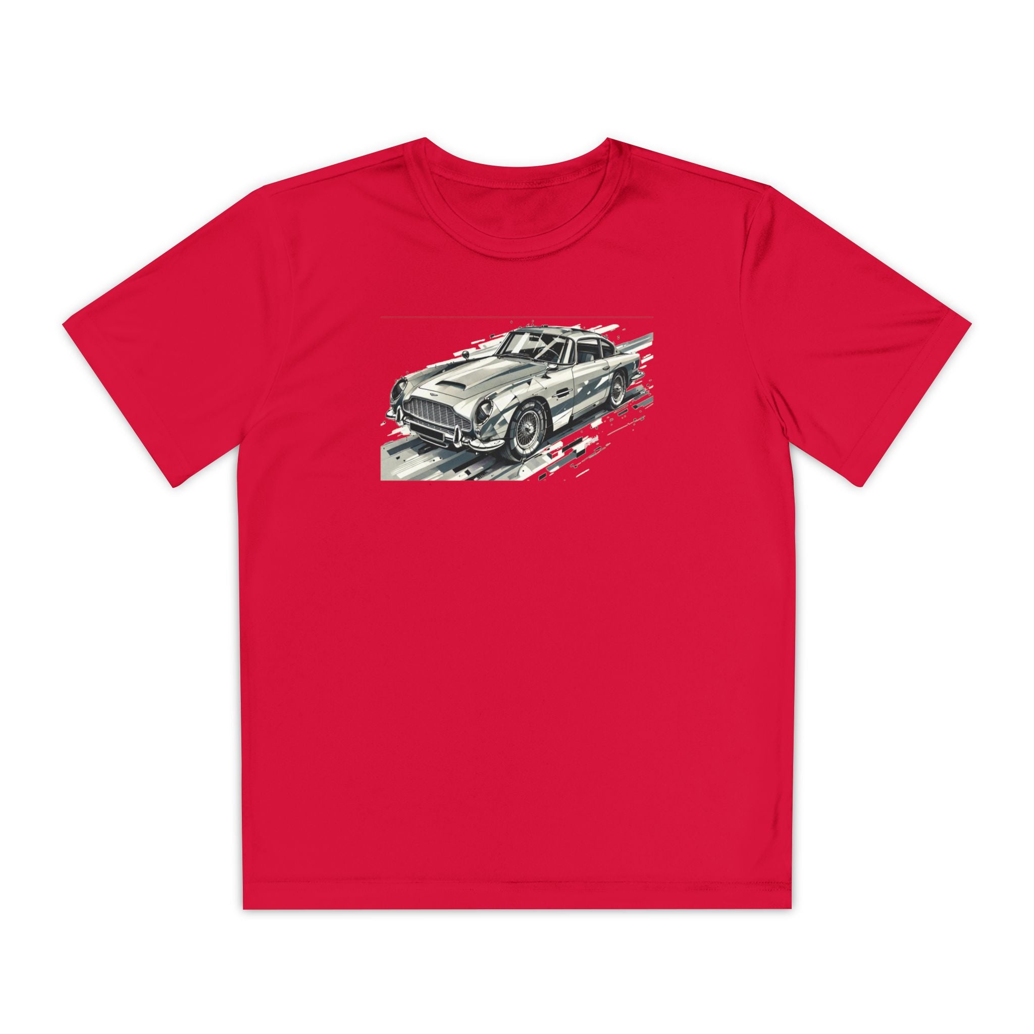 Aston Martin Youth T-Shirt Sports Graphic Tee, Cool Athletic Shirt for Kids, Perfect for Sports Events, Team Spirit