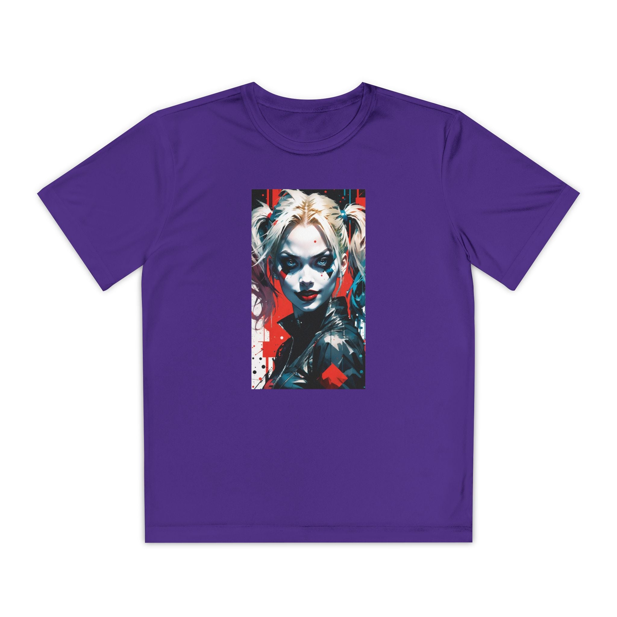 Superhero Youth T-Shirt Sports Graphic Tee, Cool Athletic Shirt for Kids