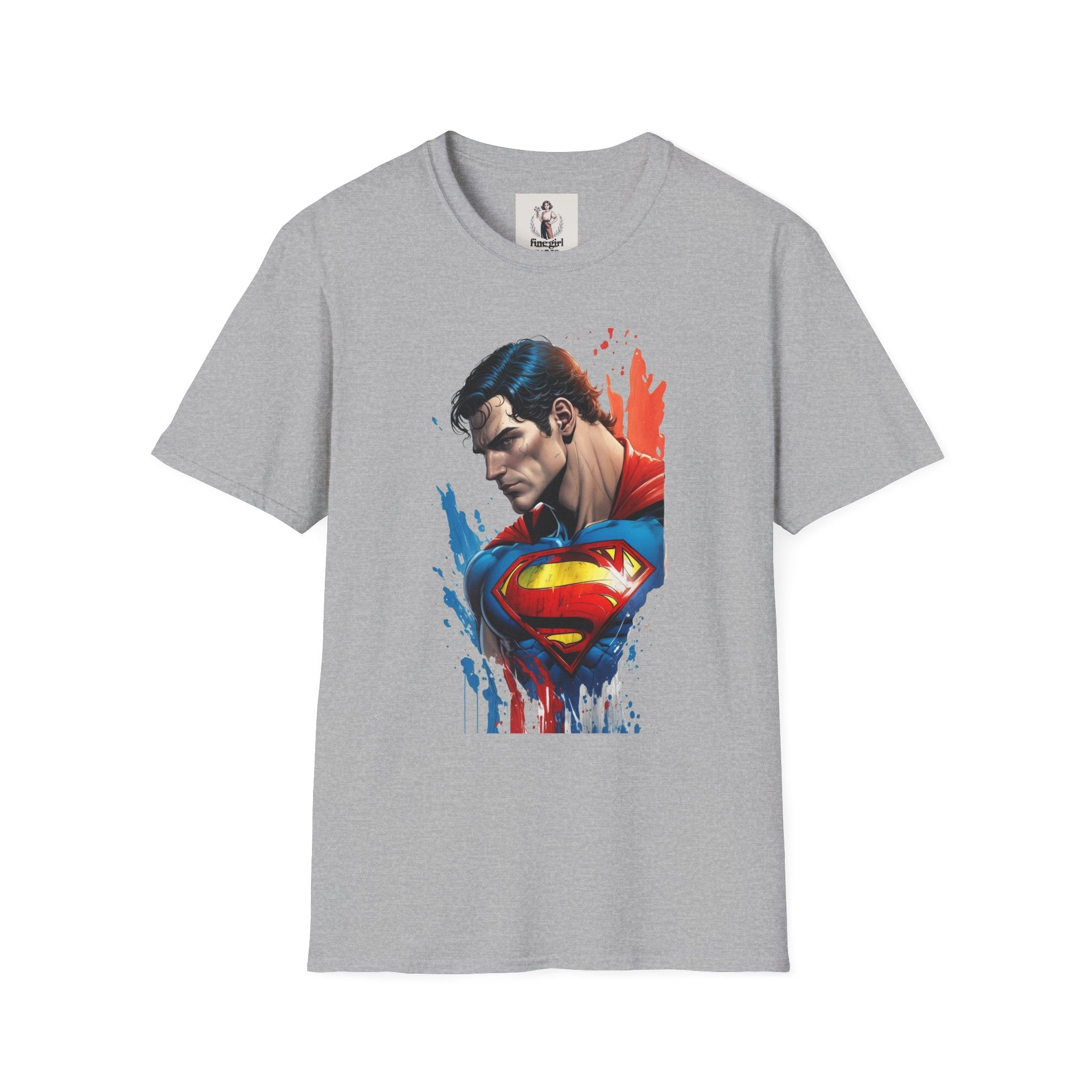 Superman Hero Unisex Softstyle T-Shirt