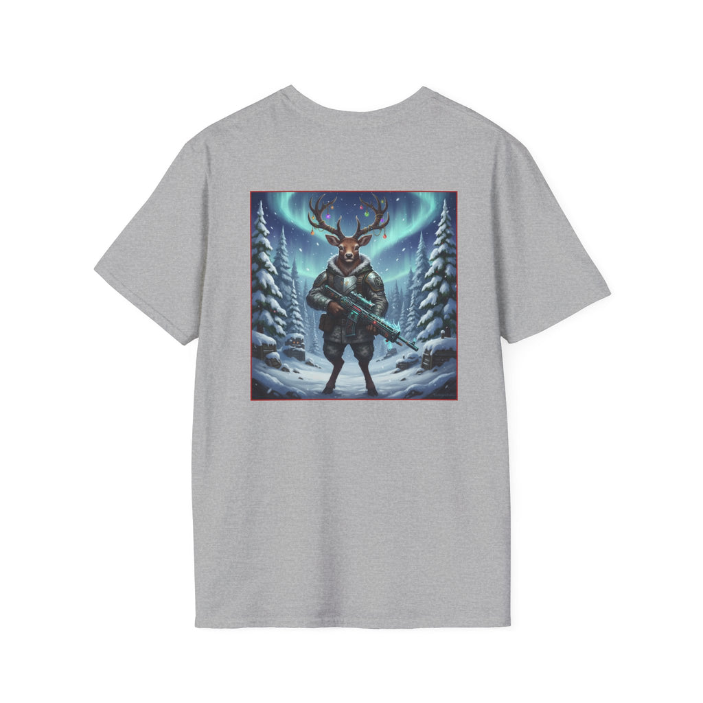 Yule Guard Patriotic Christmas Holiday ~ Unisex Softstyle T-Shirt
