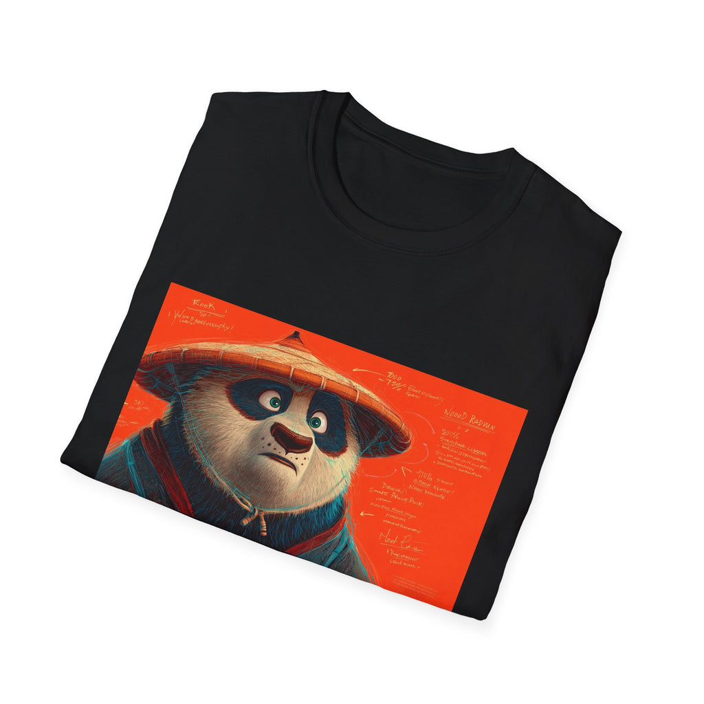 Kung Fu Panda Unisex Softstyle T-Shirt, DreamWorks Animation Youth Competitor Tee, Graphic Tee, Movie Fan Gift, Cult Classic Shirt, Comfy