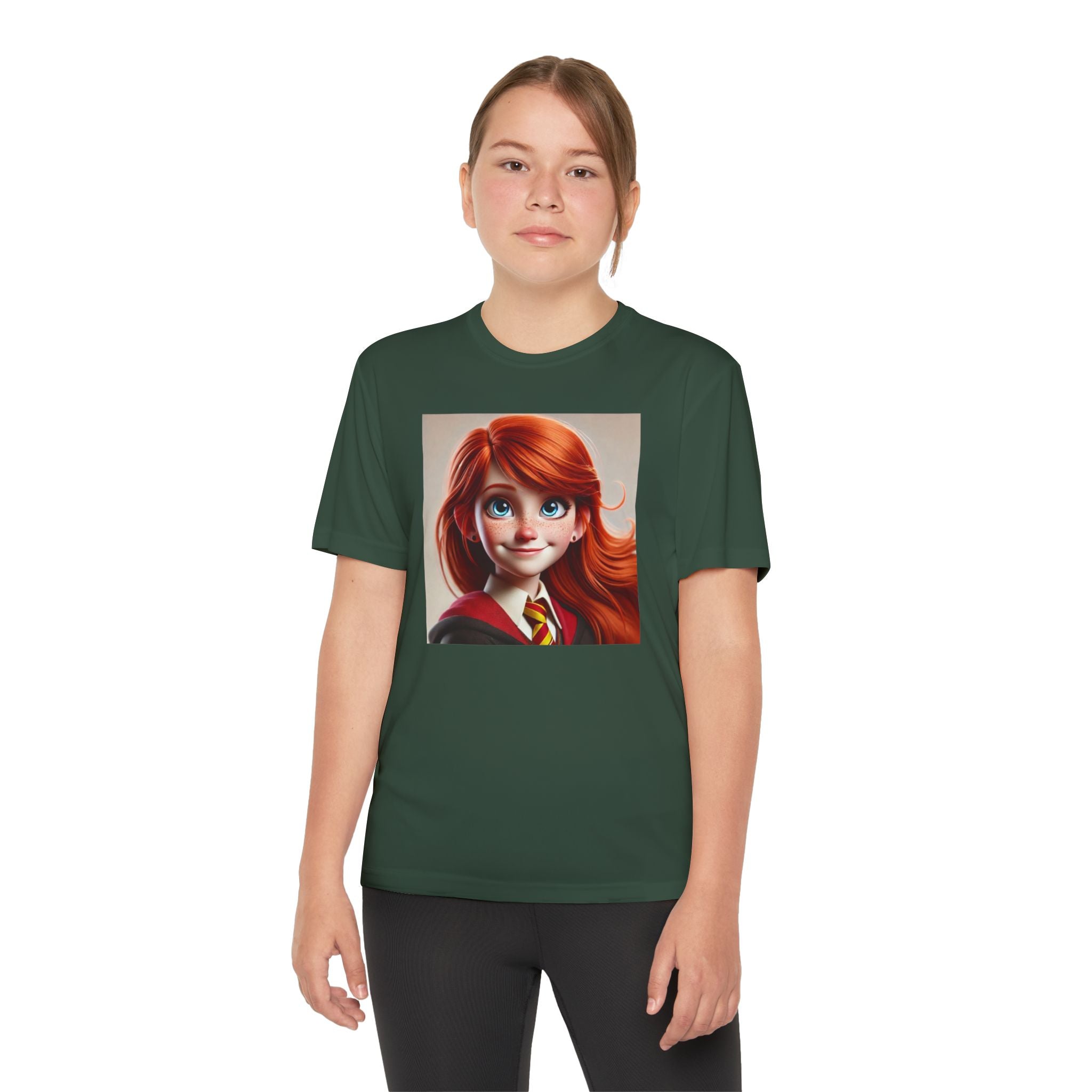 Youth Competitor Tee - Harry Potter, Wizard School Shirt, Magical Kids Top, Hogwarts Fan Gift, Sorcerer's Stone T-Shirt