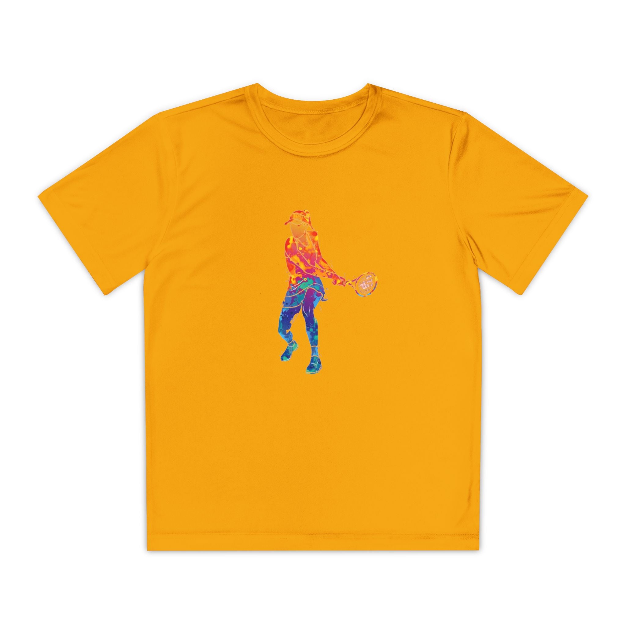 Tennis Youth Sports Graphic Tee, Cool Athletic Shirt for Kids, Perfect for Sports Events, Team Spirit, Birthday Gift, Summer Activities