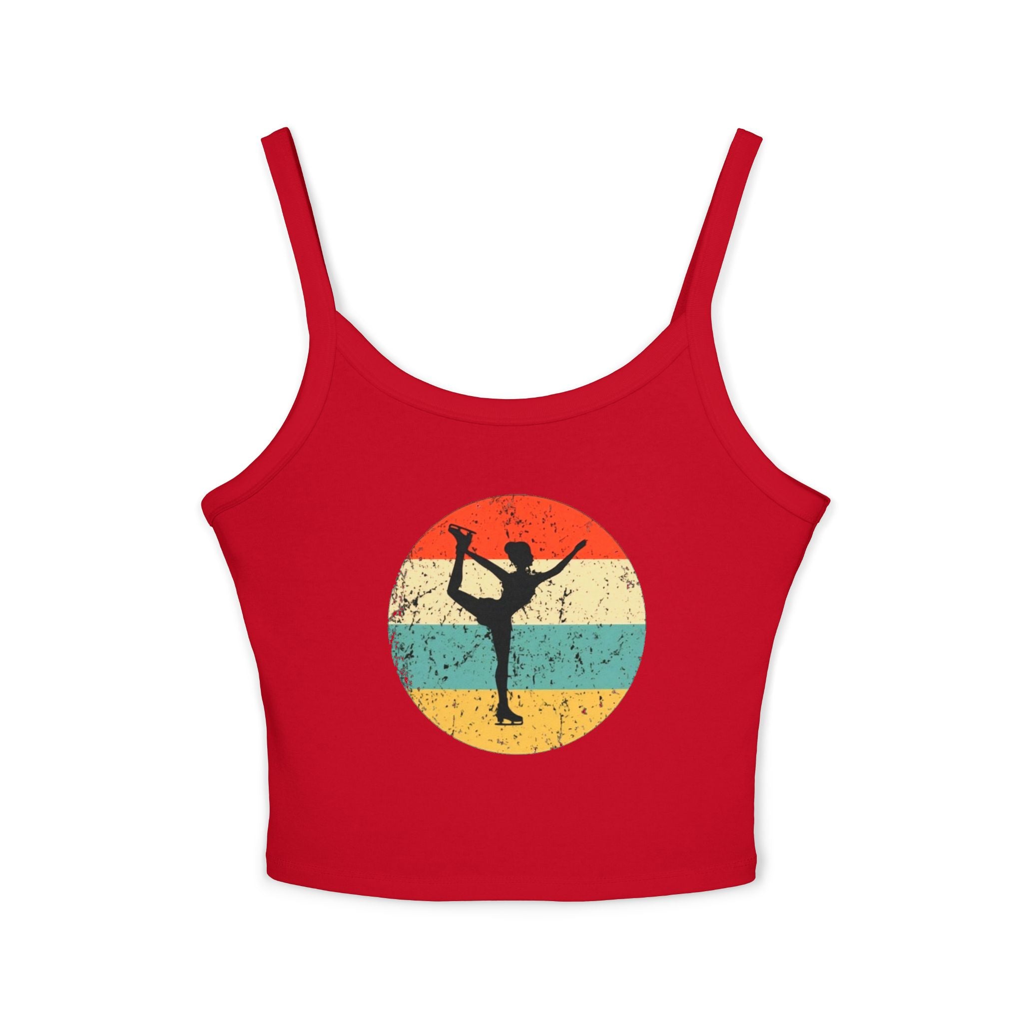 Ballet Woman Tank Top, Athletic Workout Top, Fitness Sleeveless Shirt, Jogging Muscle Tee, Exercise Gym Cami