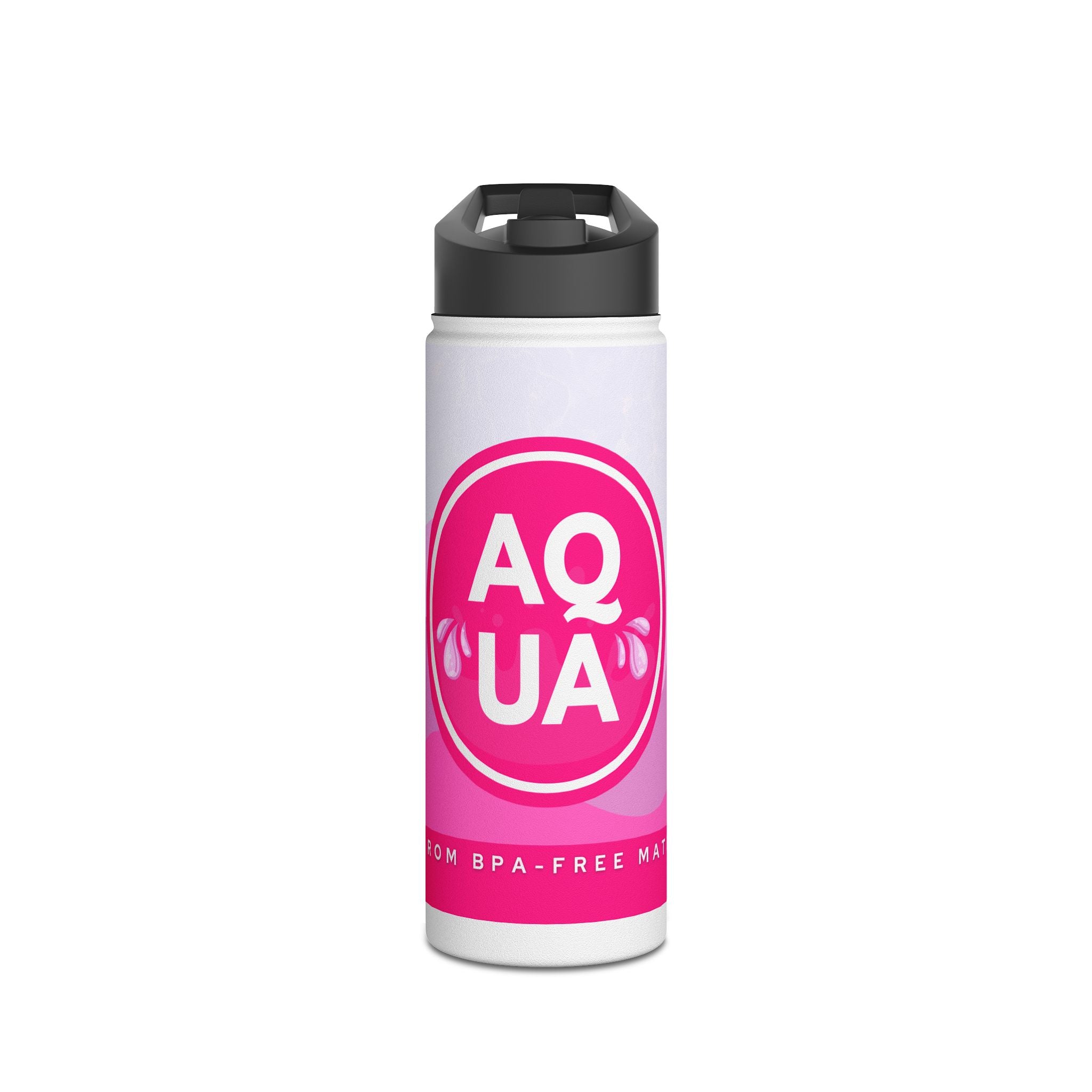 Aqua Stainless Steel Water Bottle, Eco-Friendly Hydration for Travel, Sports, Yoga, Gifts, Outdoor Adventures