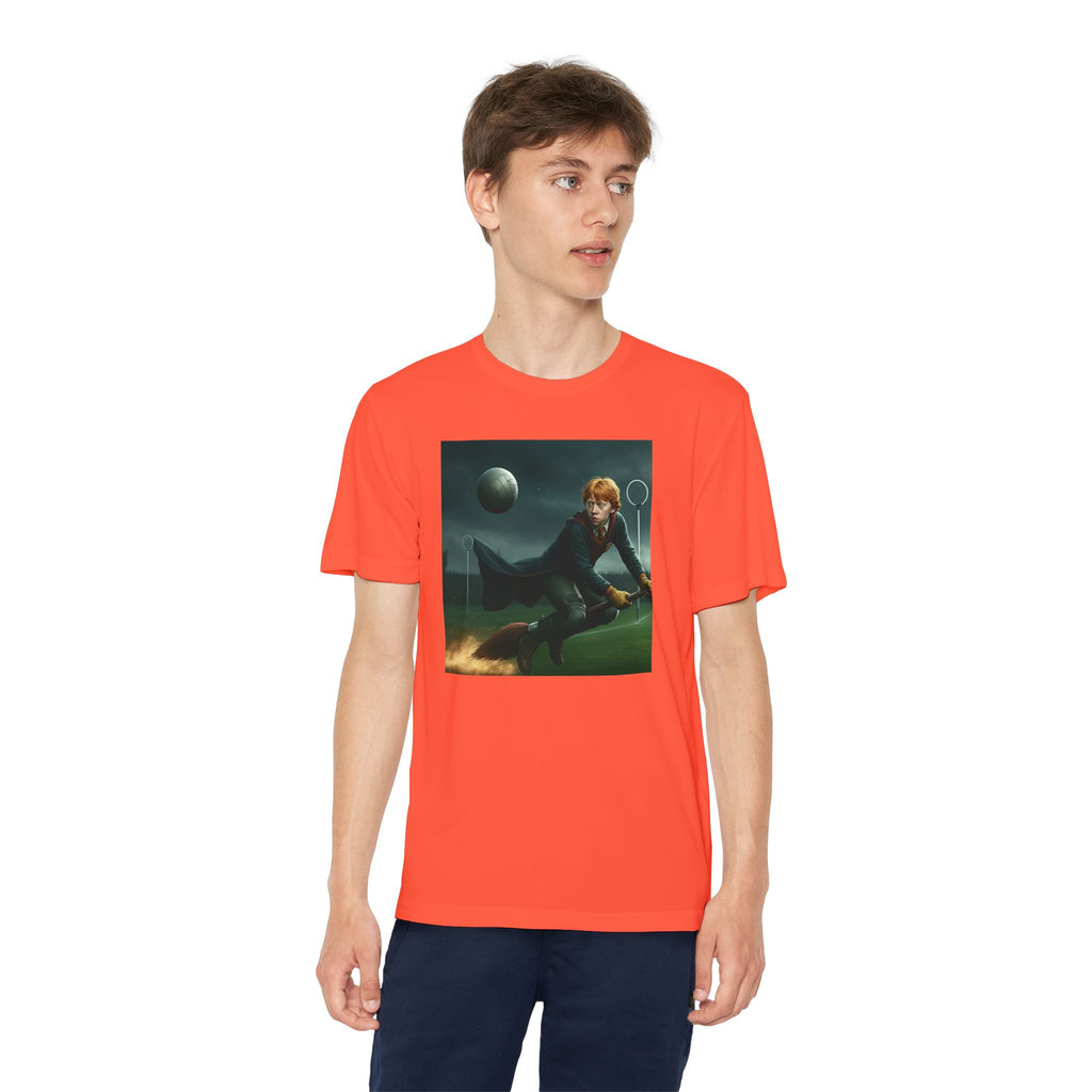 Youth Competitor Tee - Harry Potter, Wizard School Shirt, Magical Kids Top, Hogwarts Fan Gift, Sorcerer's Stone T-Shirt