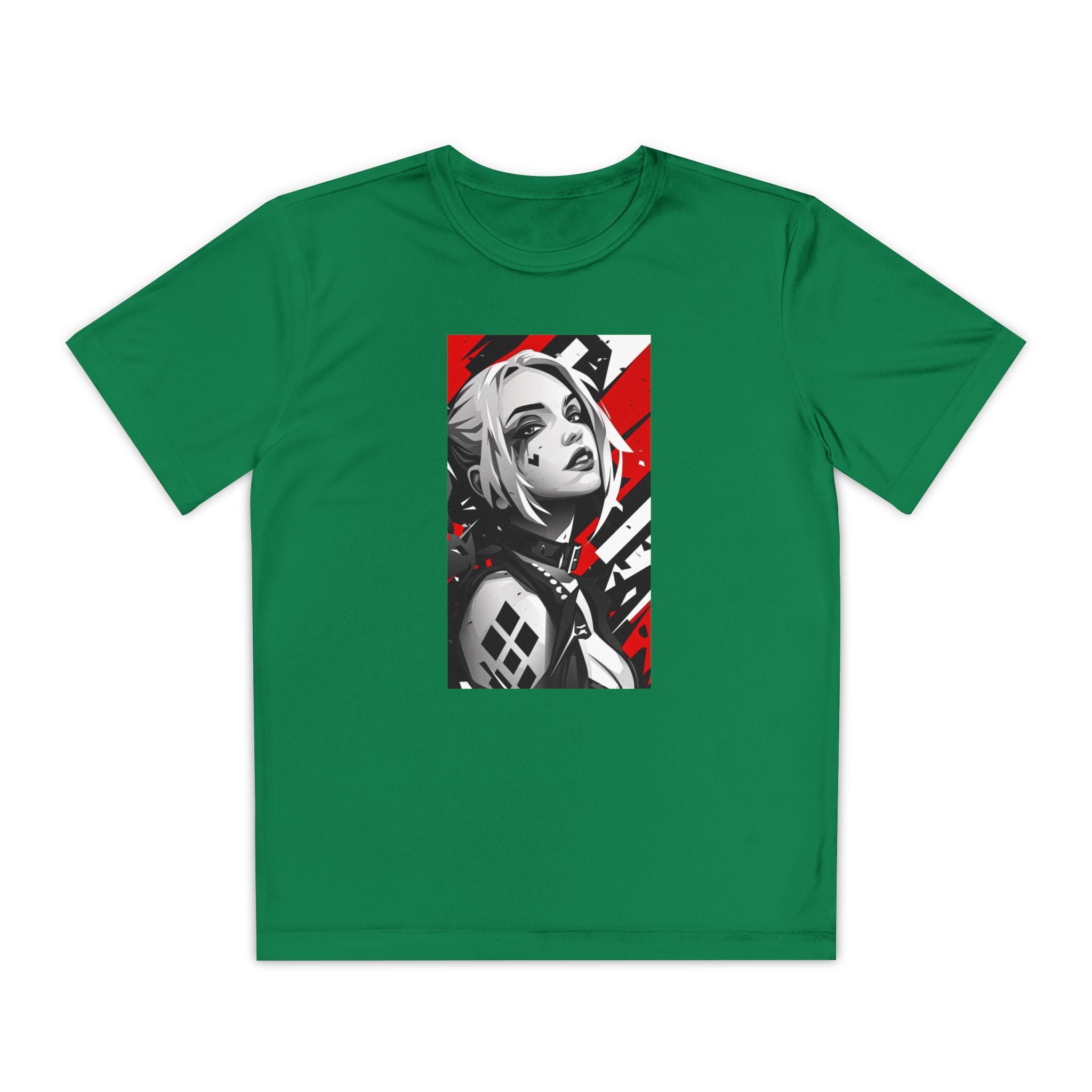 Superhero Youth T-Shirt Sports Graphic Tee, Cool Athletic Shirt for Kids