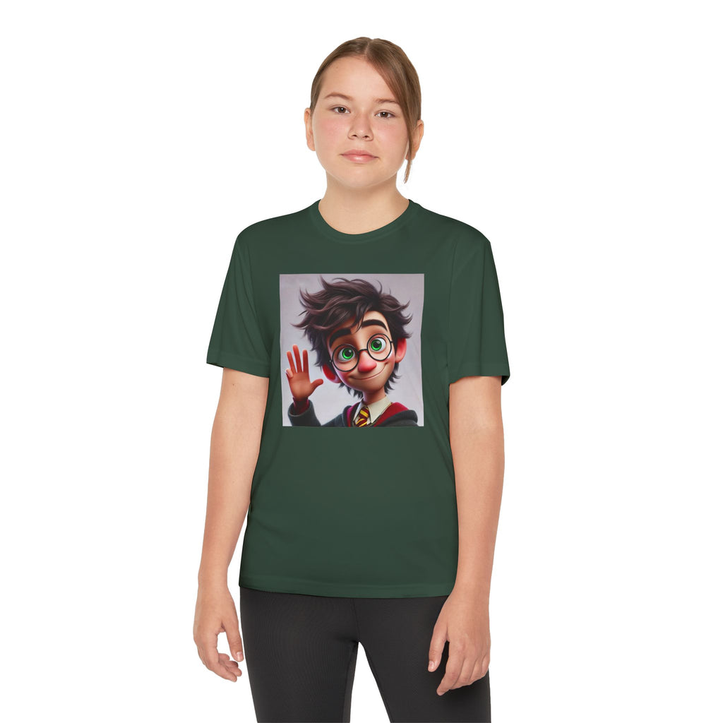 Youth Competitor Tee - Harry Potter, Wizard School Shirt, Magical Kids Top, Hogwarts Fan Gift, Sorcerer's Stone T-Shirt