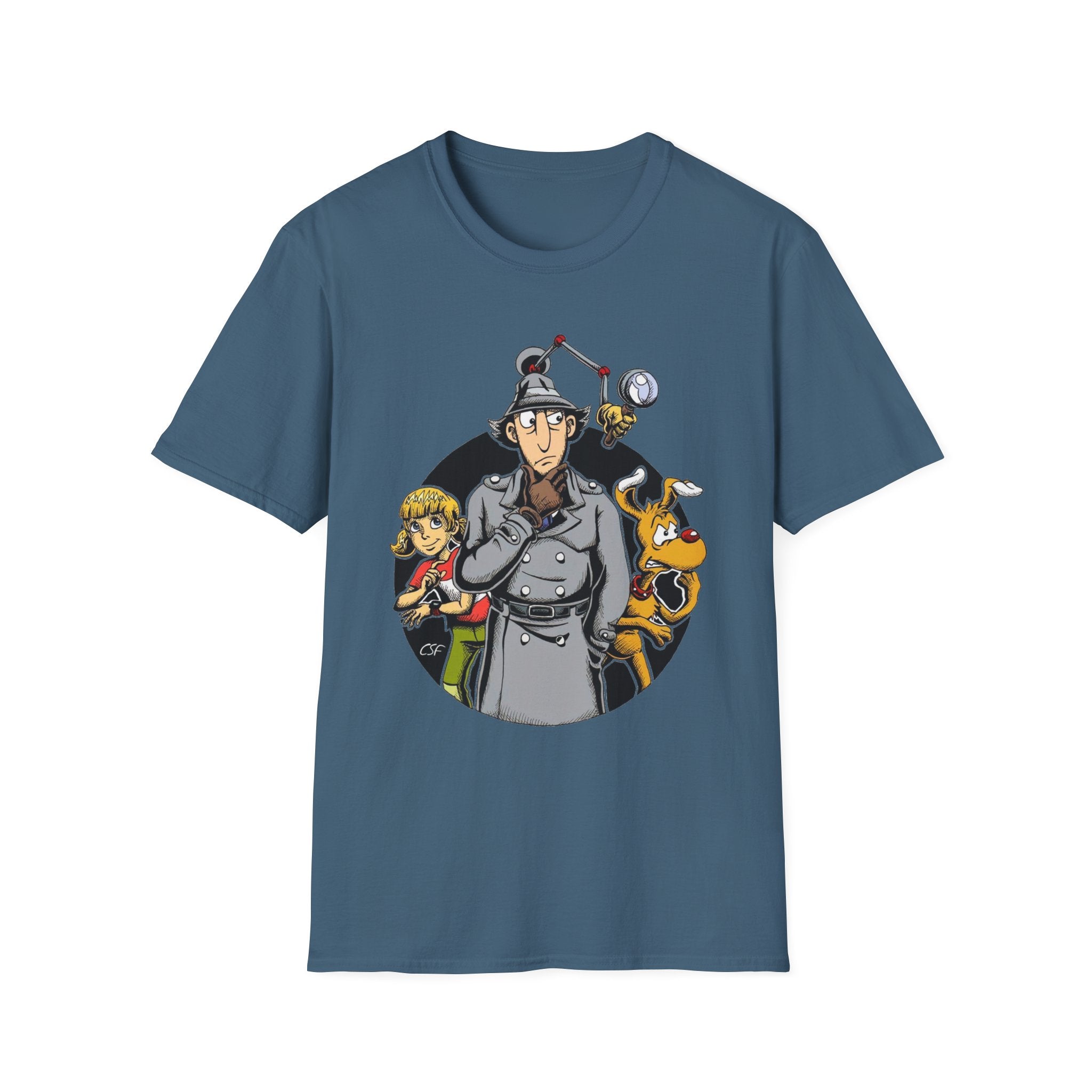 Retro Inspector Gadgets TV Cartoon T-Shirt