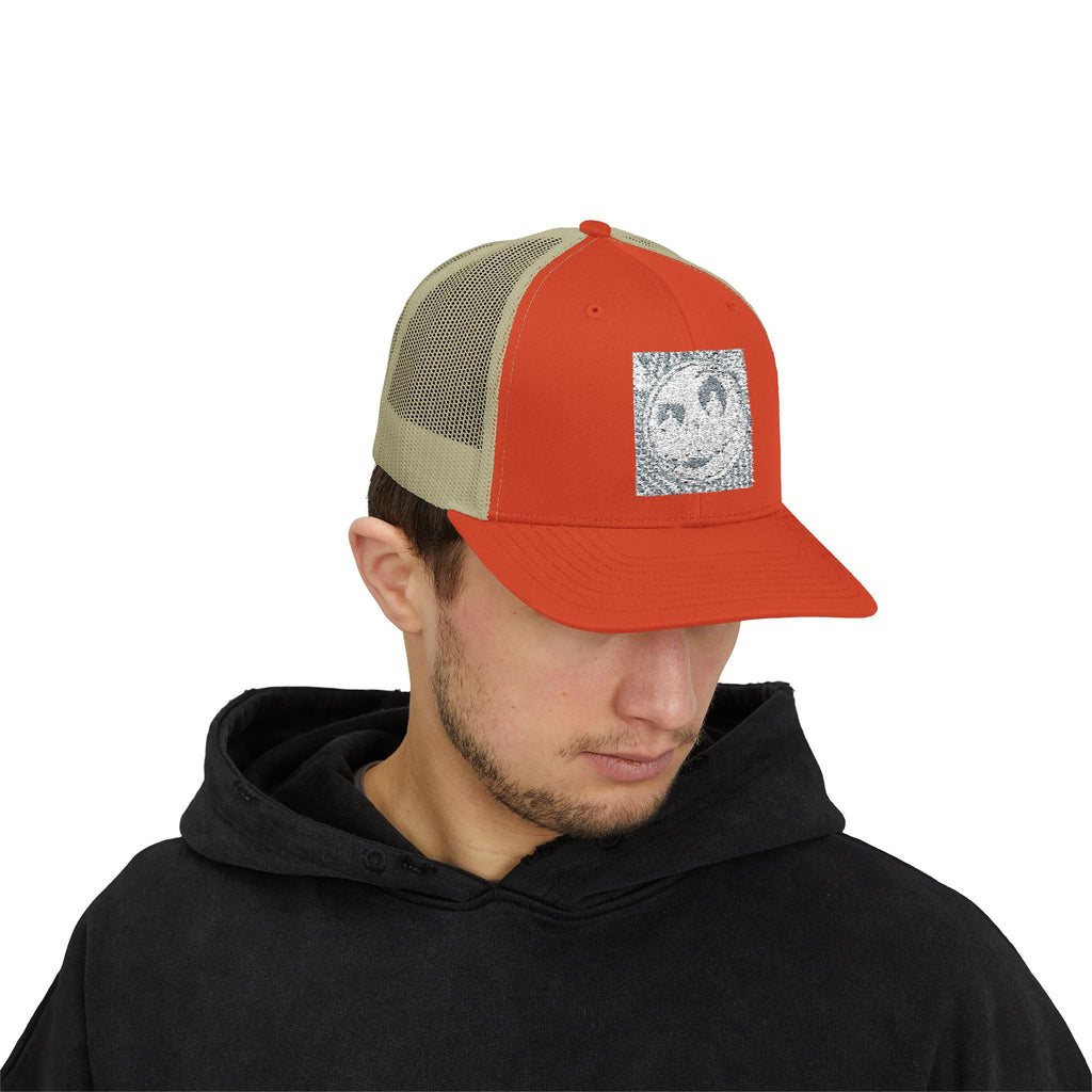 Halloween Patriotic Snapback Trucker Cap, Patriotic hat for Halloween, Snapback Cap, Truckers Hat, Halloween Costume, Patriotic Accessories