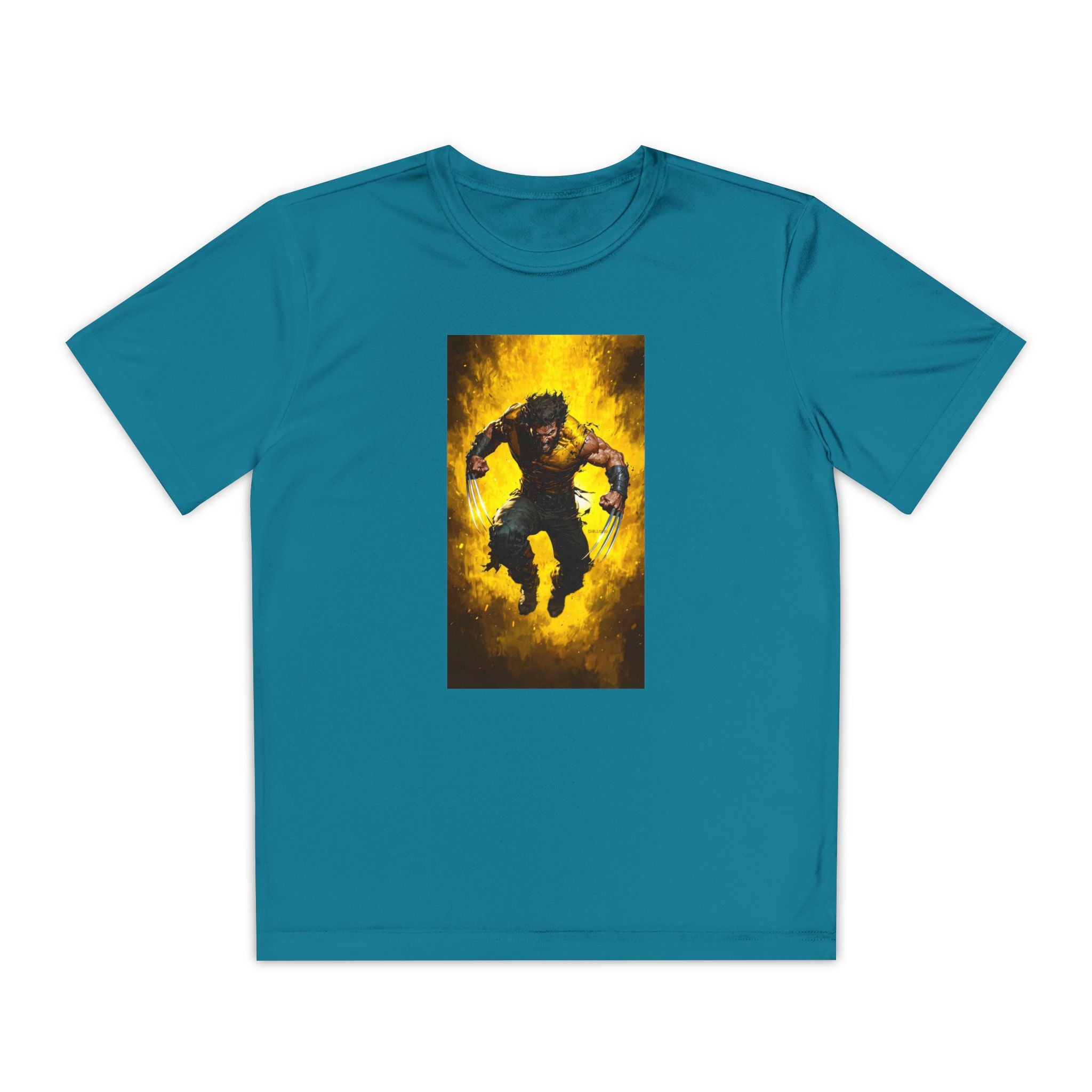 Wolverine Superhero Marvel Patriotic, Kids Graphic T-Shirt, Boys Hero Top, Girls Comic Book Clothing, Birthday