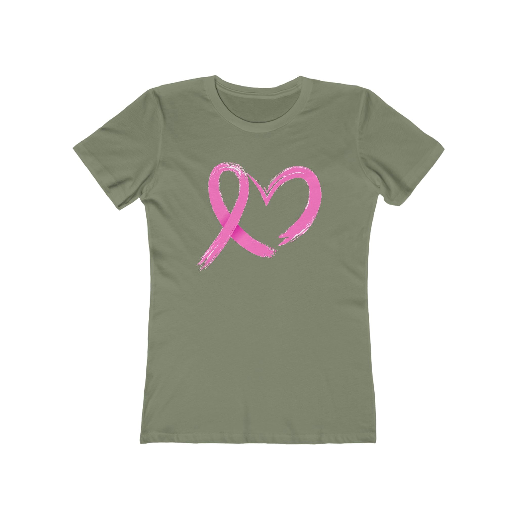 Heart Chic Women's Boyfriend Tee, Casual Outfits, Gift for Her, Weekend Wear, Trendy Style, Everyday Comfort