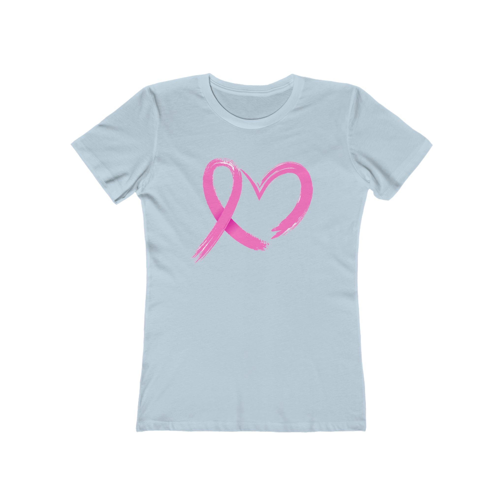 Heart Chic Women's Boyfriend Tee, Casual Outfits, Gift for Her, Weekend Wear, Trendy Style, Everyday Comfort