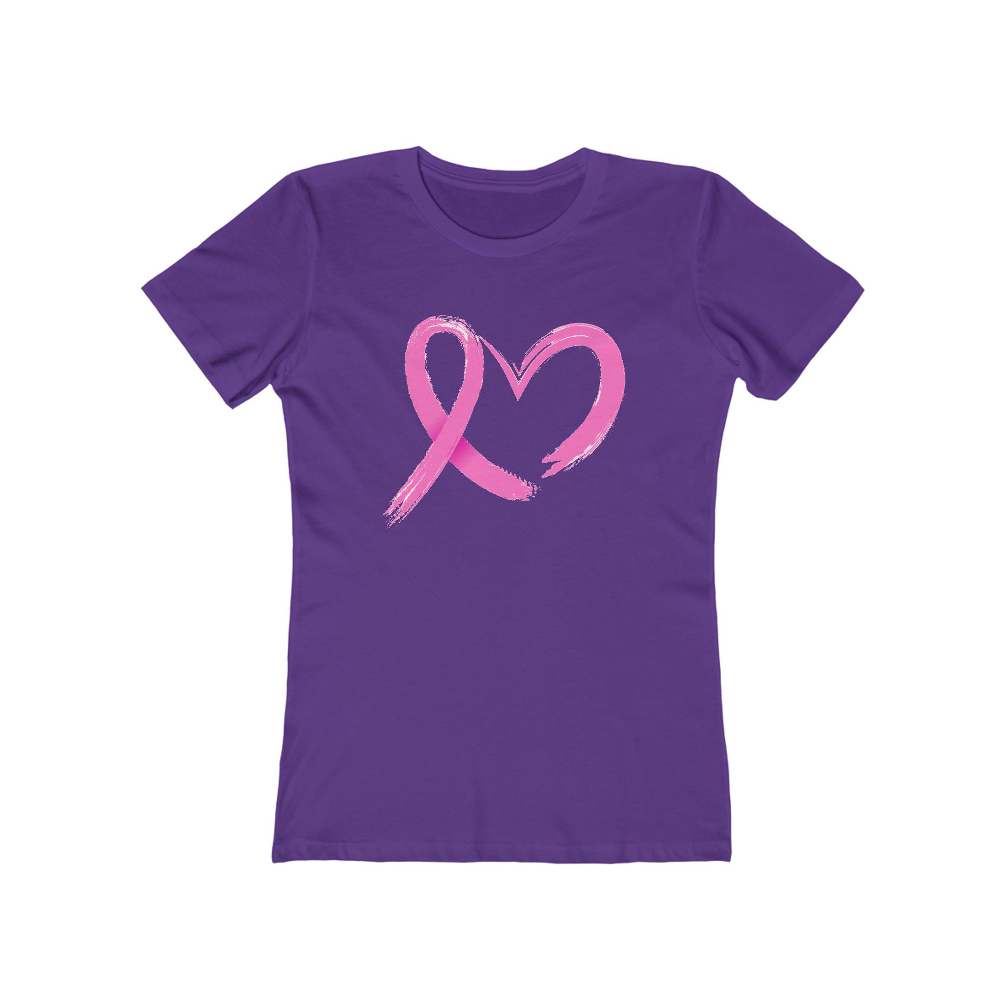 Heart Chic Women's Boyfriend Tee, Casual Outfits, Gift for Her, Weekend Wear, Trendy Style, Everyday Comfort