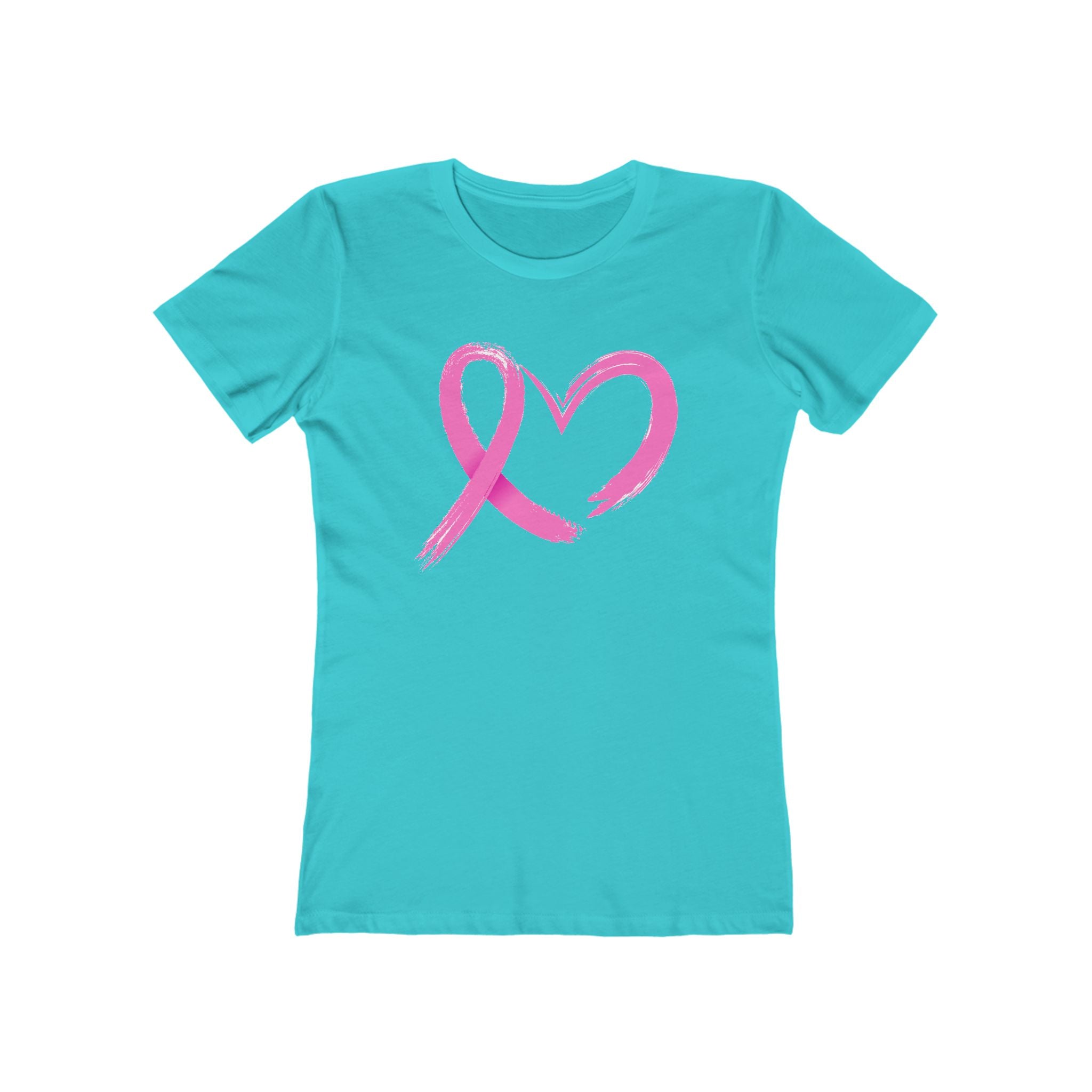 Heart Chic Women's Boyfriend Tee, Casual Outfits, Gift for Her, Weekend Wear, Trendy Style, Everyday Comfort