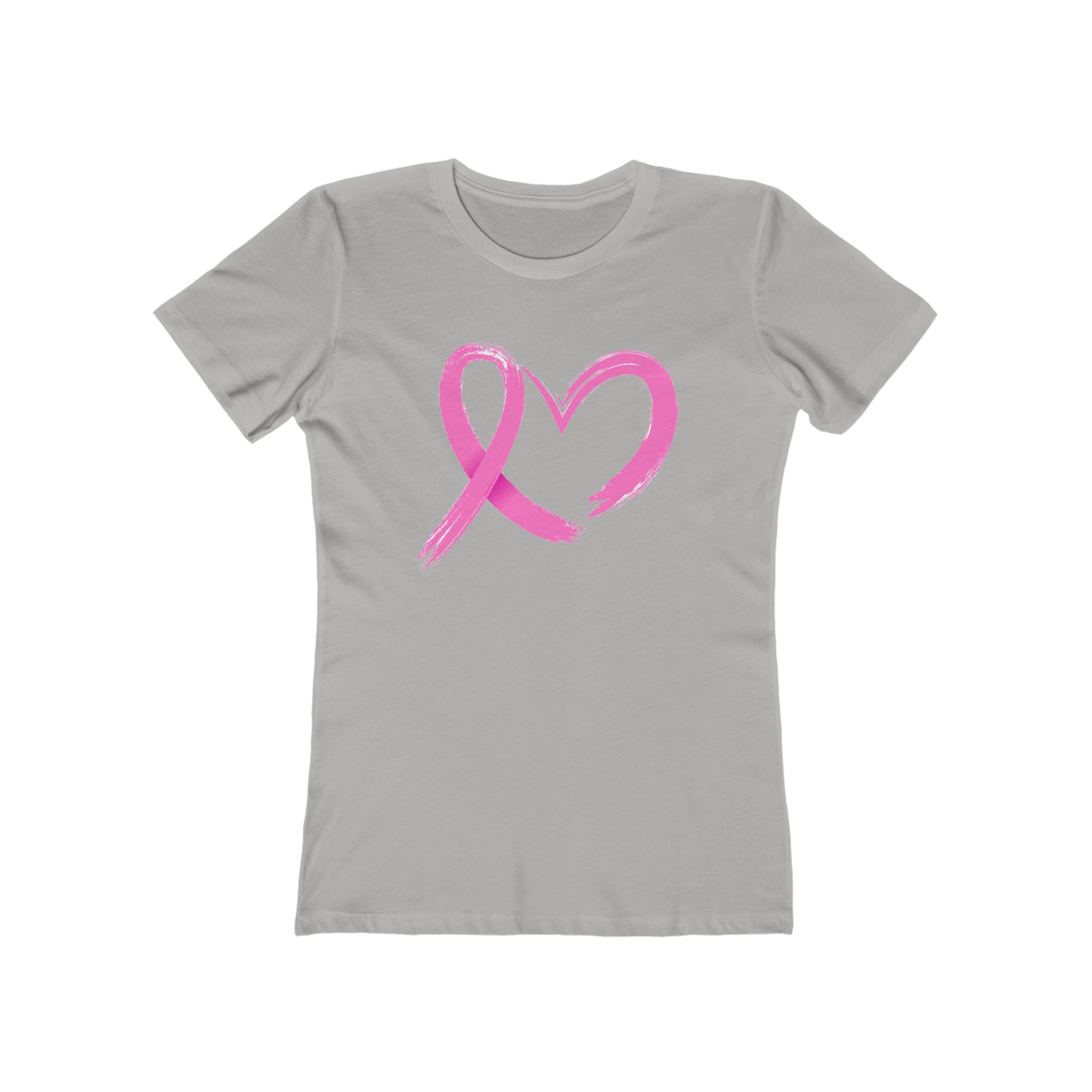 Heart Chic Women's Boyfriend Tee, Casual Outfits, Gift for Her, Weekend Wear, Trendy Style, Everyday Comfort