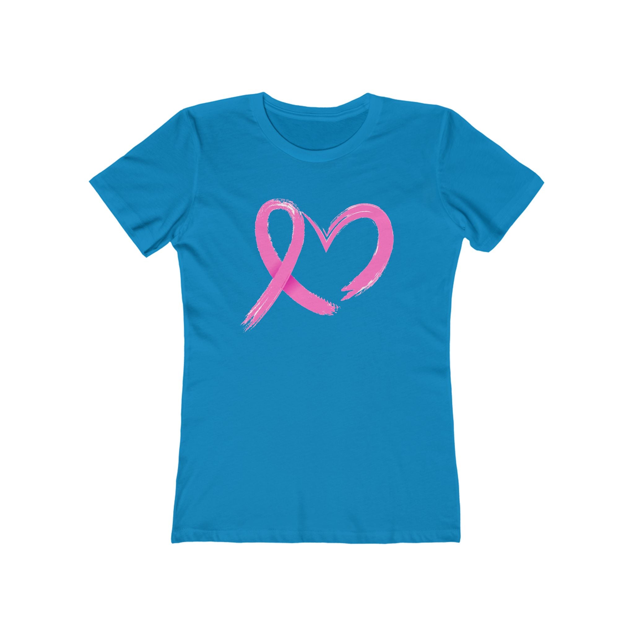 Heart Chic Women's Boyfriend Tee, Casual Outfits, Gift for Her, Weekend Wear, Trendy Style, Everyday Comfort