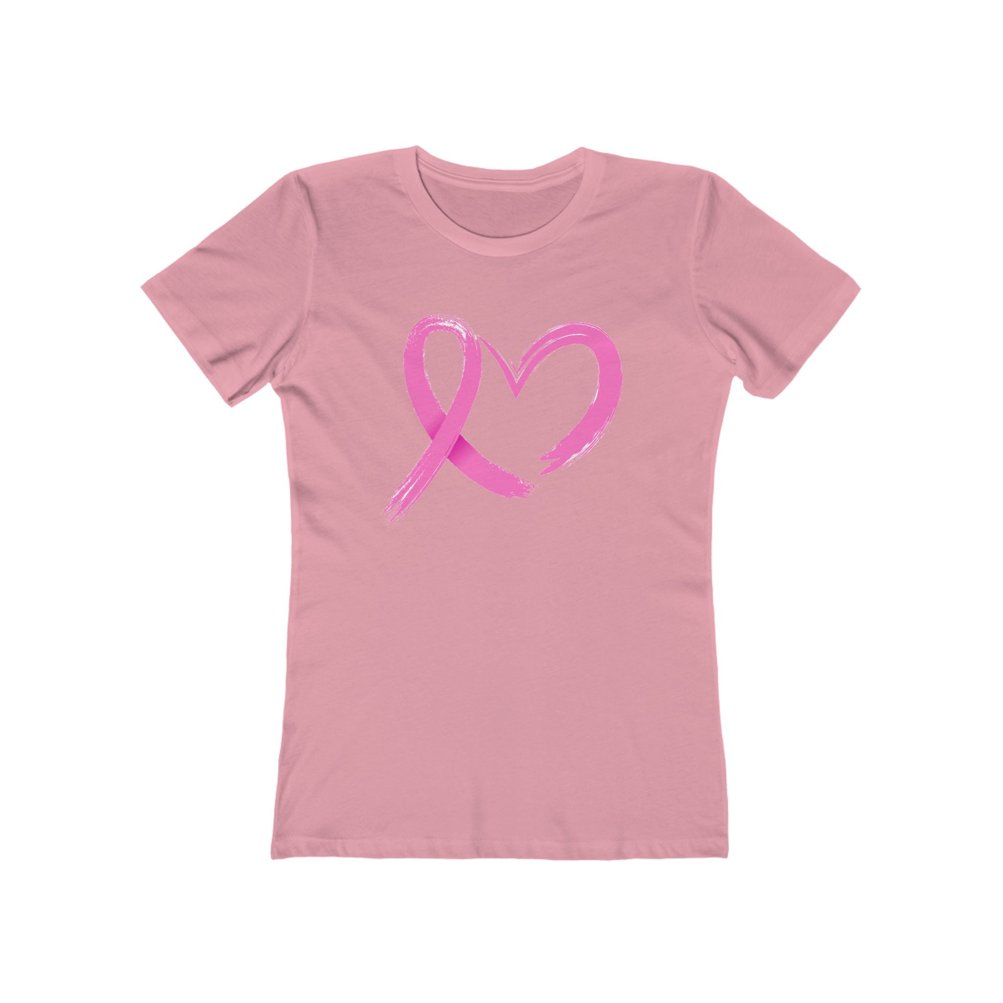 Heart Chic Women's Boyfriend Tee, Casual Outfits, Gift for Her, Weekend Wear, Trendy Style, Everyday Comfort