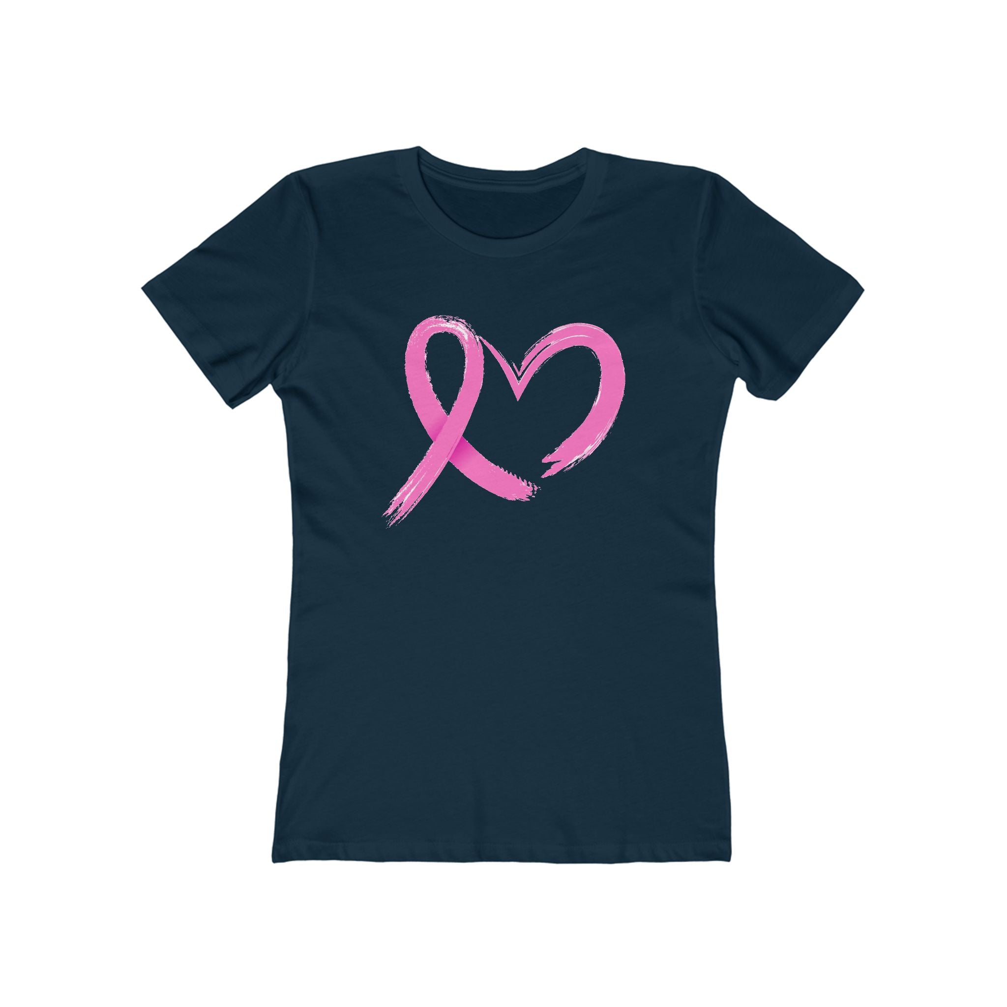 Heart Chic Women's Boyfriend Tee, Casual Outfits, Gift for Her, Weekend Wear, Trendy Style, Everyday Comfort