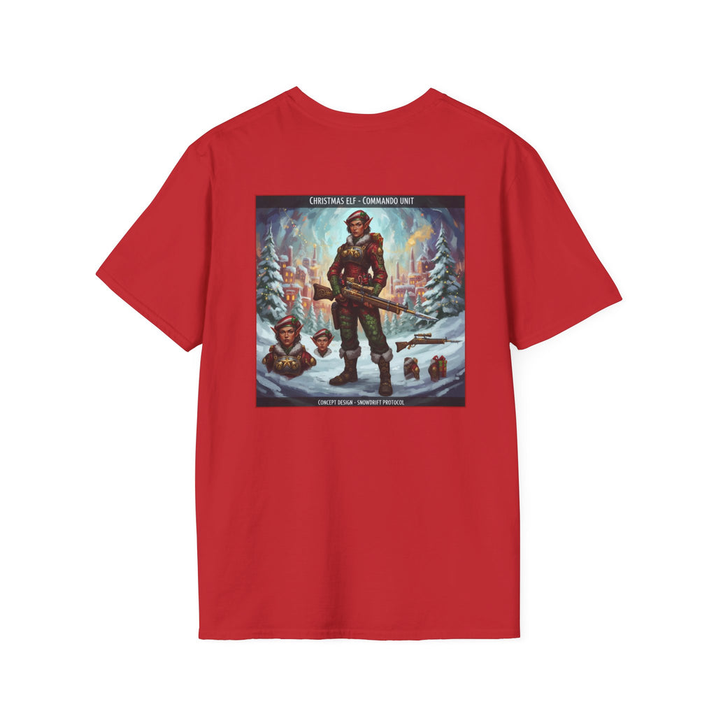 Yule Guard Patriotic Christmas Holiday ~ Unisex Softstyle T-Shirt