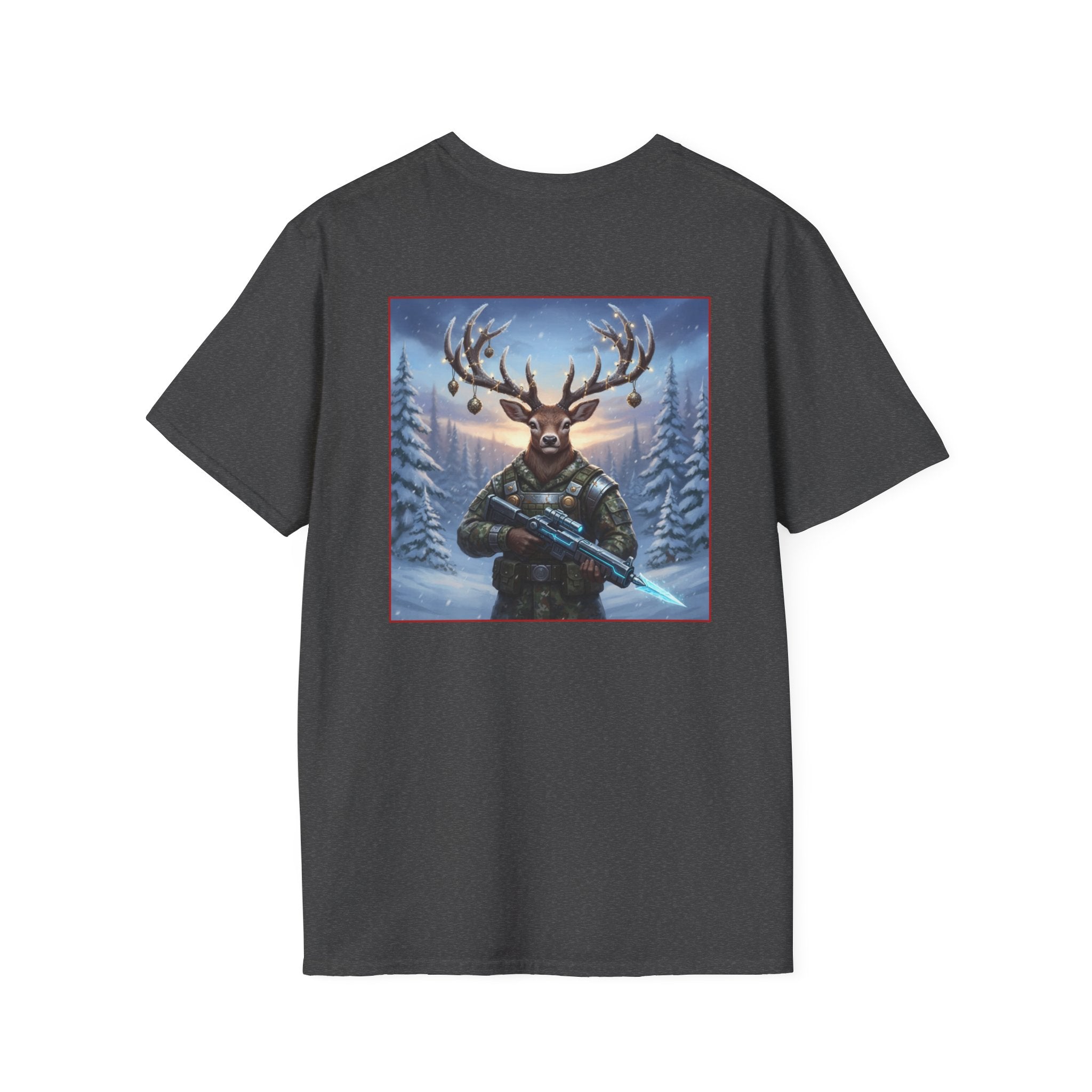 Yule Guard Patriotic Christmas Holiday ~ Unisex Softstyle T-Shirt