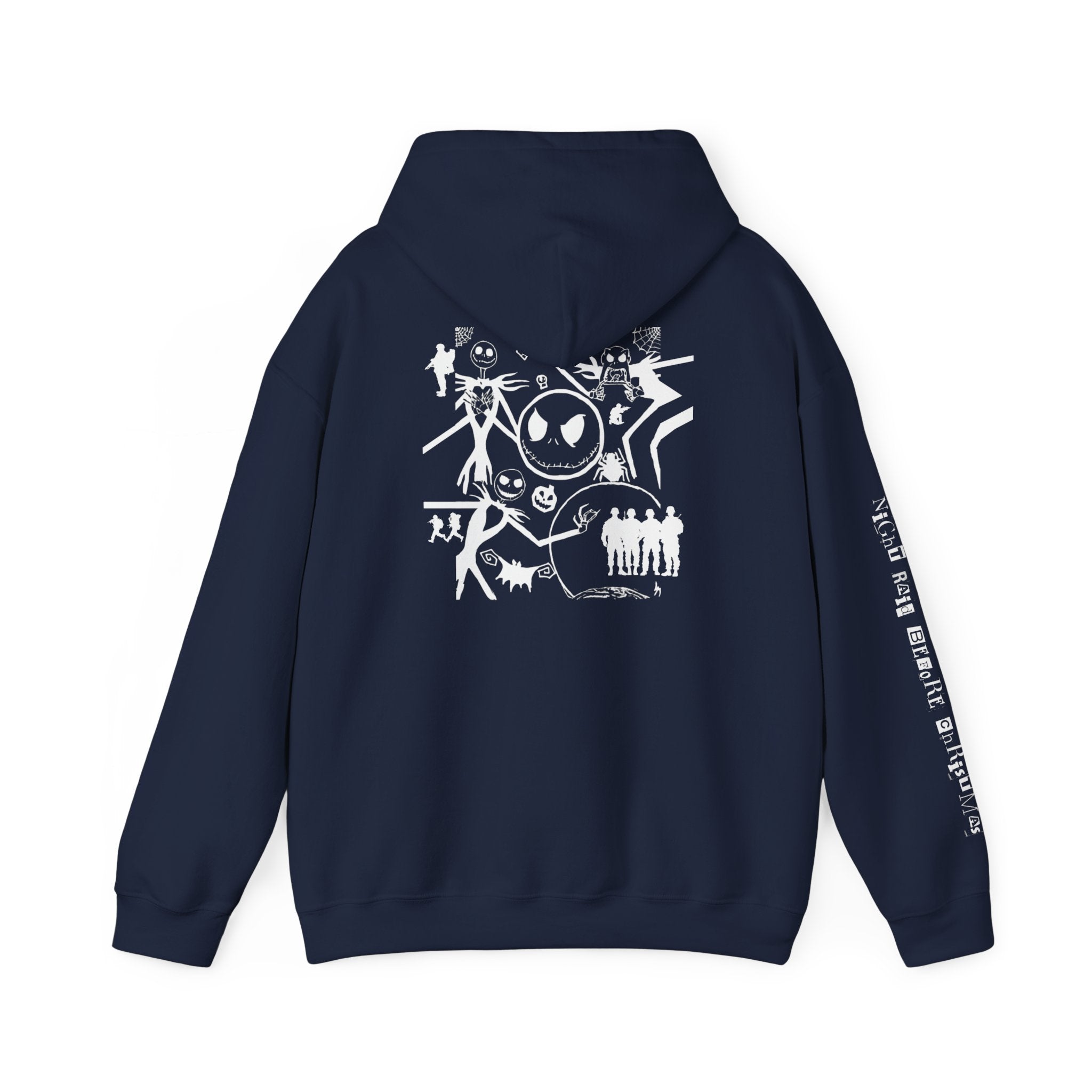 Night Raid Before Christmas Patriotic Hoodie ~ Rebel Spirit Unisex Hoodie