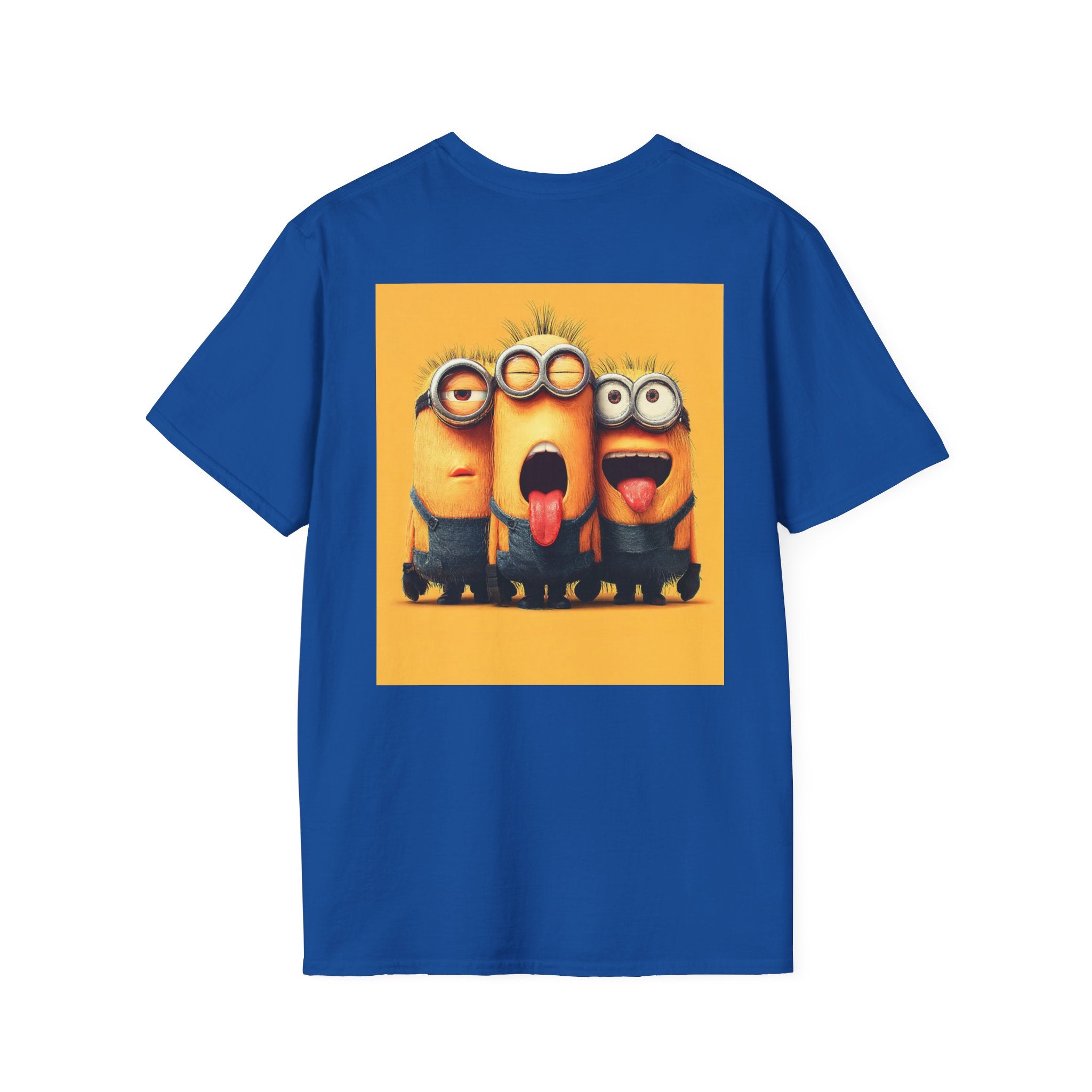 Minions Despicable Me Youth T-Shirt Gru Movie Fan Tee, Unisex Softstyle Shirt, Kids Birthday Gift, Cartoon Character Top, Funny Graphic Tee