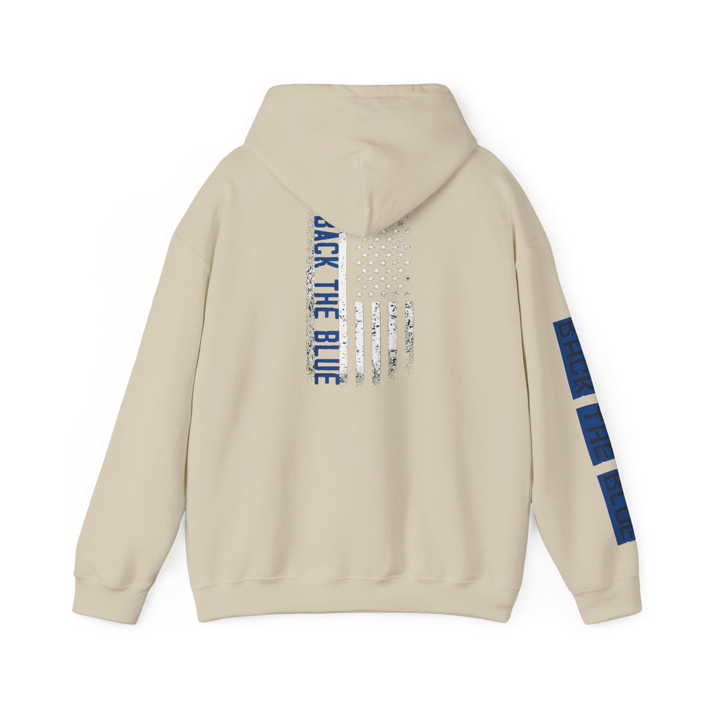 Patriotic Hoodie - Thin Blue Line Unisex Blend