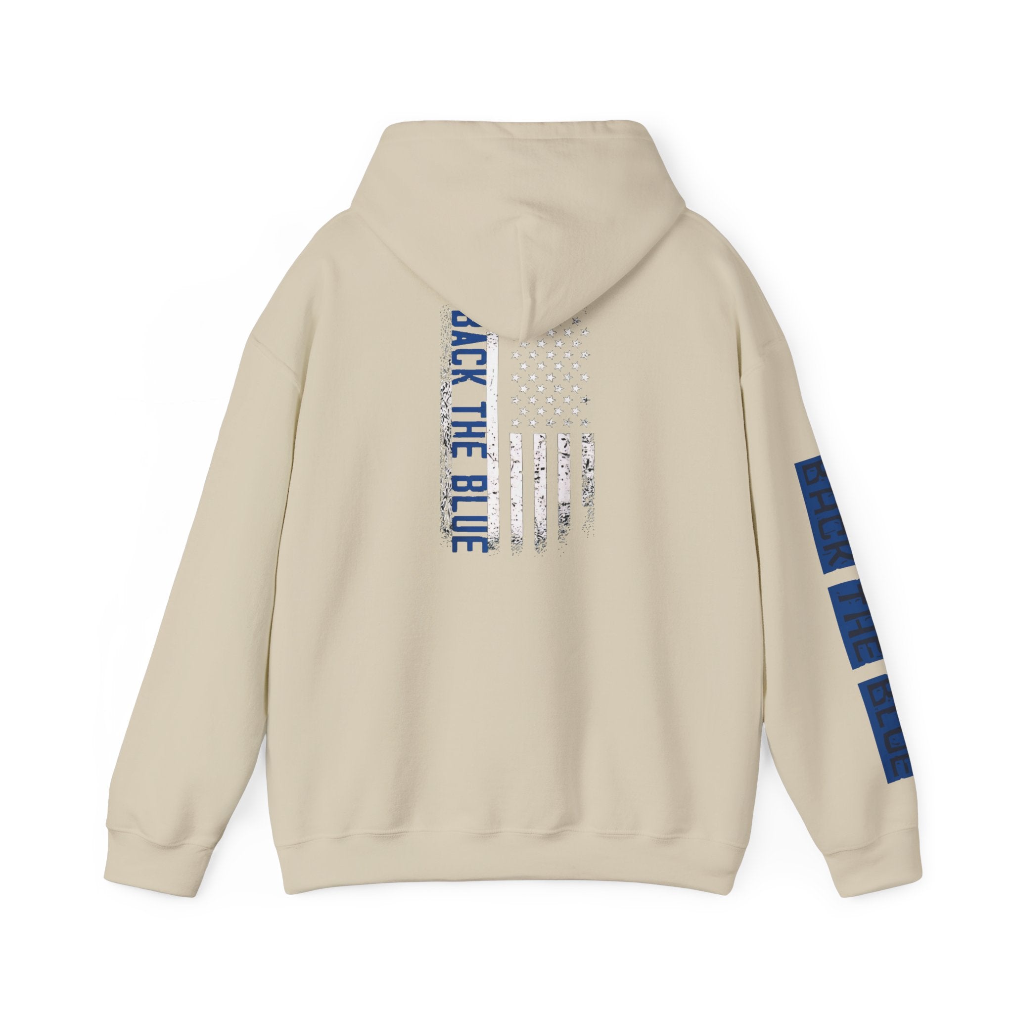 Patriotic Hoodie - Thin Blue Line Unisex Blend