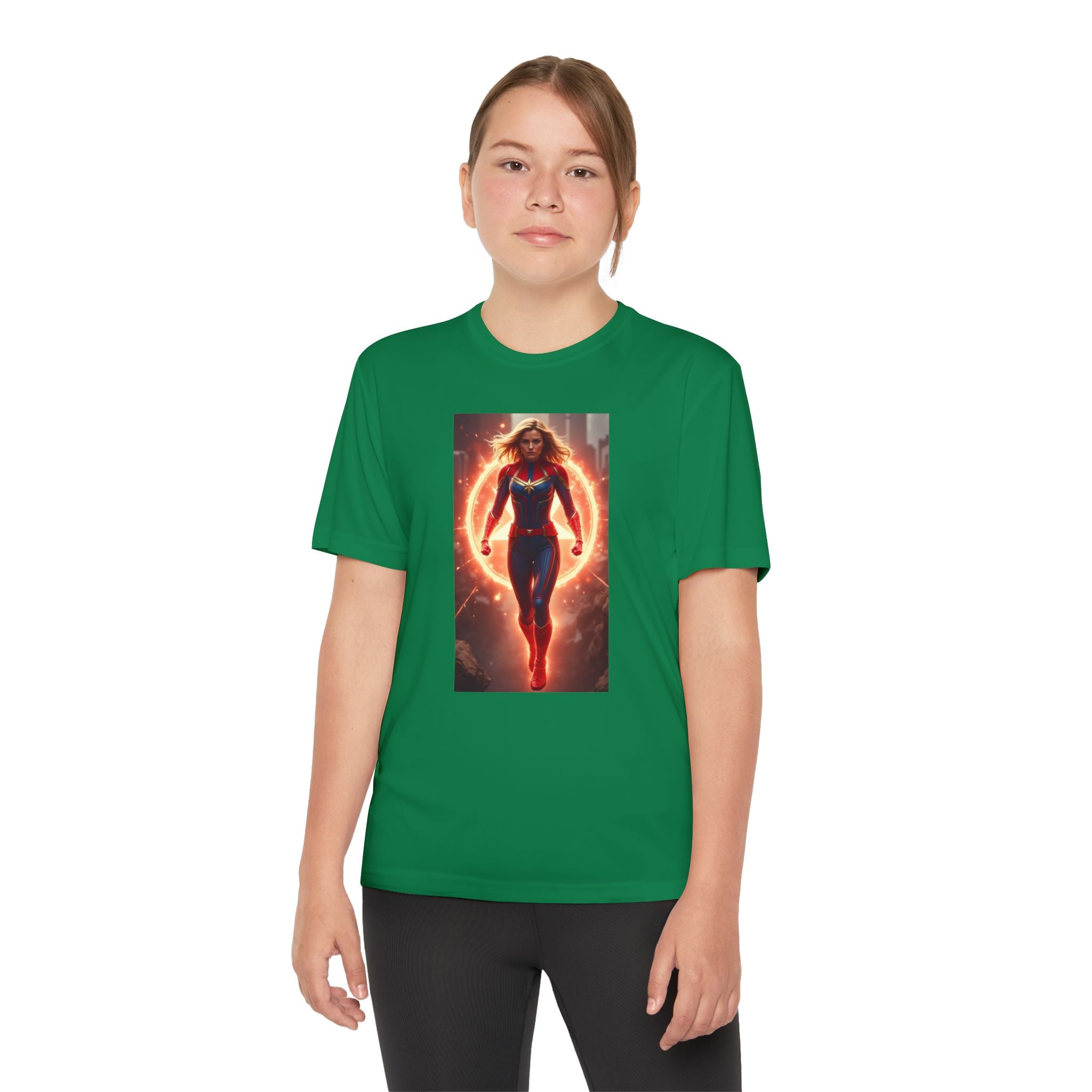 Advengers Youth T-Shirt Sports Graphic Tee, Cool Athletic Shirt for Kids, Perfect for Sports Events, Team Spirit