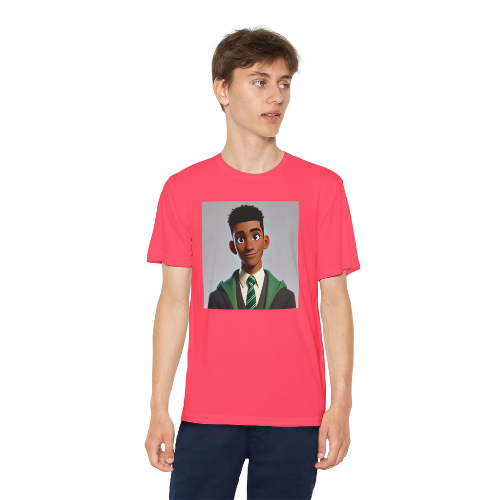 Youth Competitor Tee - Harry Potter, Wizard School Shirt, Magical Kids Top, Hogwarts Fan Gift, Sorcerer's Stone T-Shirt