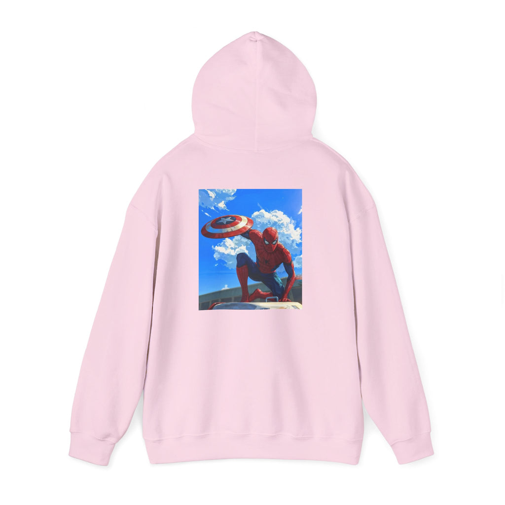 Hooded Sweatshirt - Spiderman Design