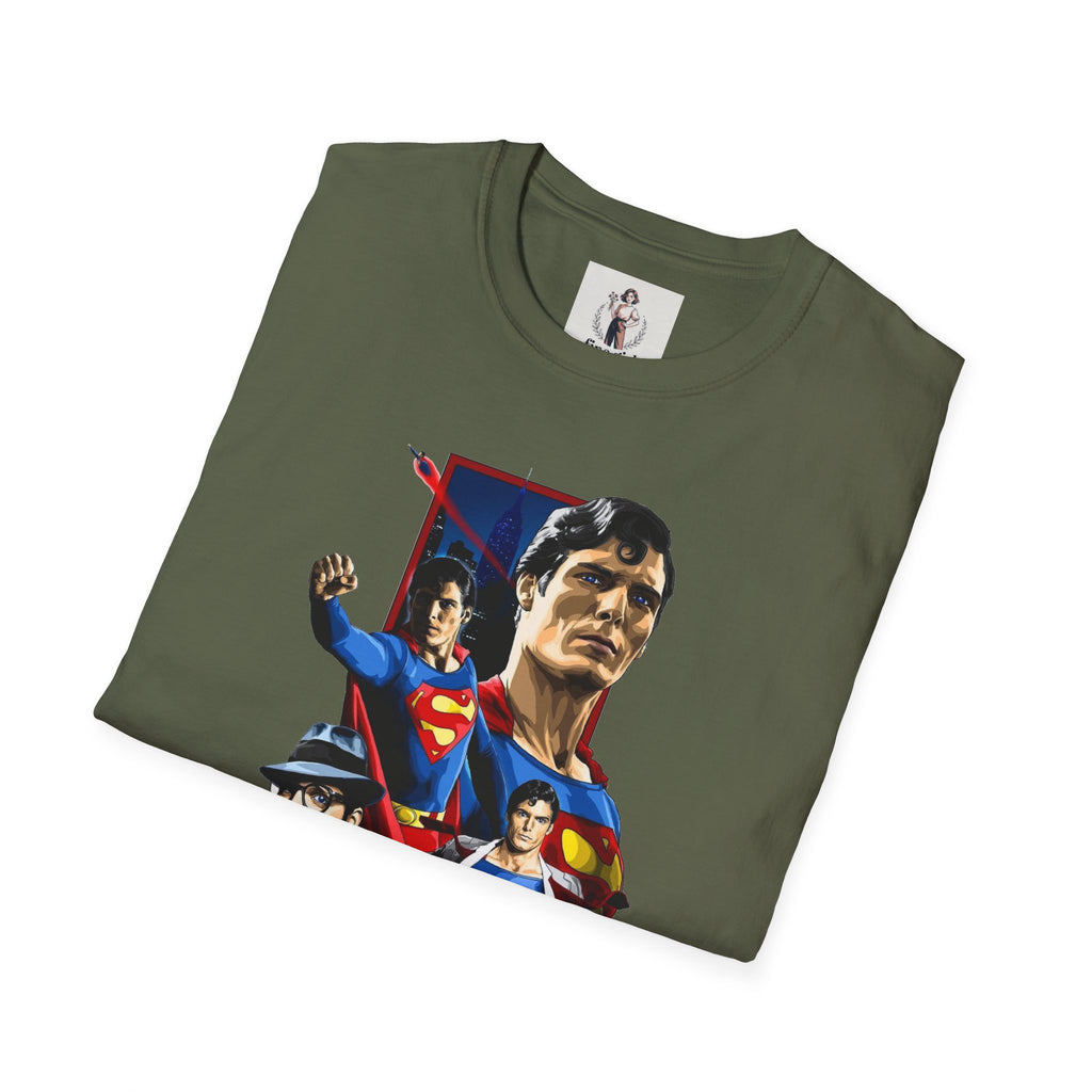 Superman Hero Unisex Softstyle T-Shirt