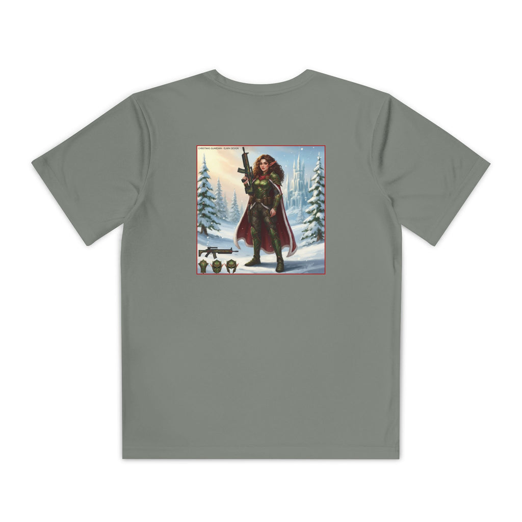 Yule Guard Patriotic Christmas Holiday ~ Youth T-Shirt, Unisex Softstyle T-Shirt