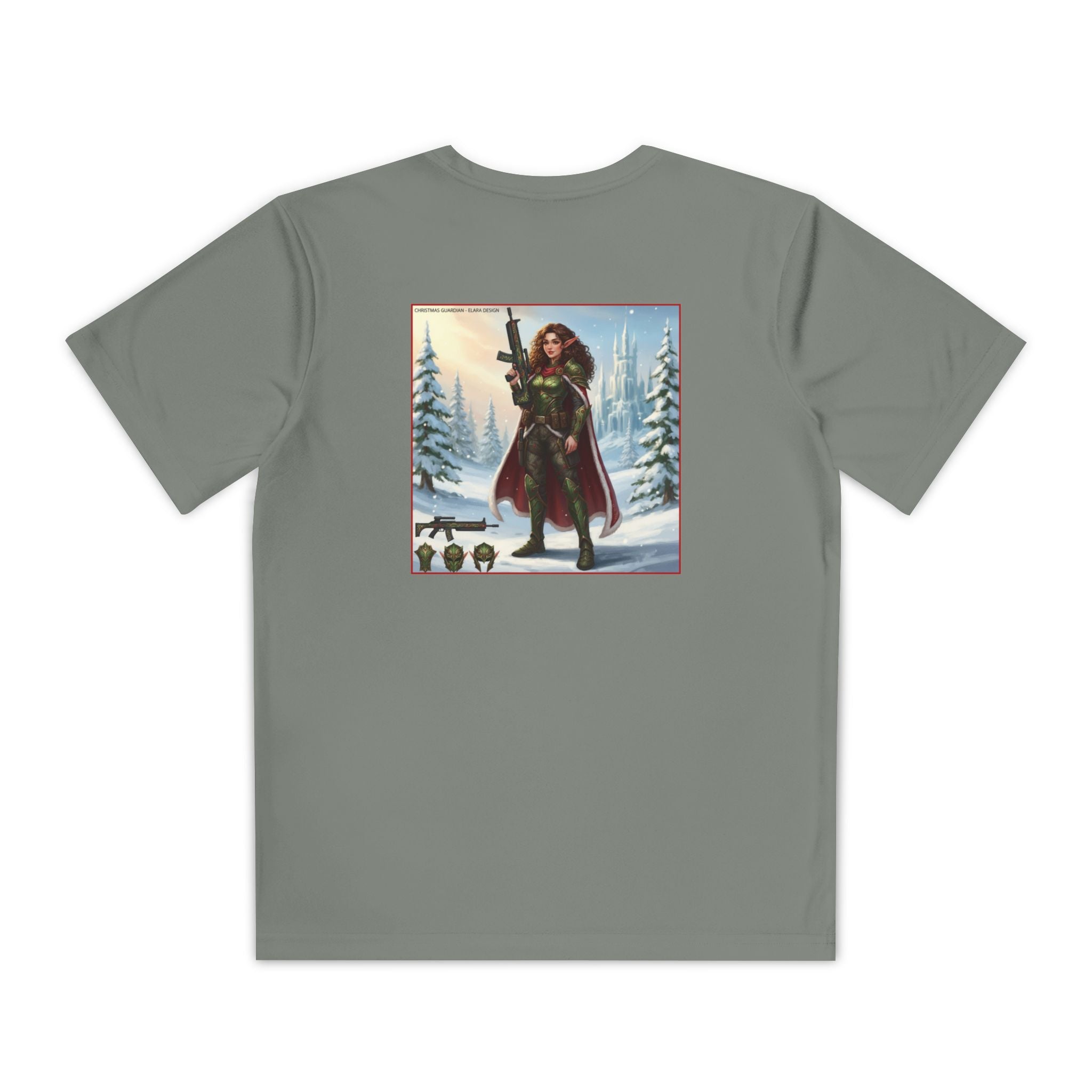 Yule Guard Patriotic Christmas Holiday ~ Youth T-Shirt, Unisex Softstyle T-Shirt