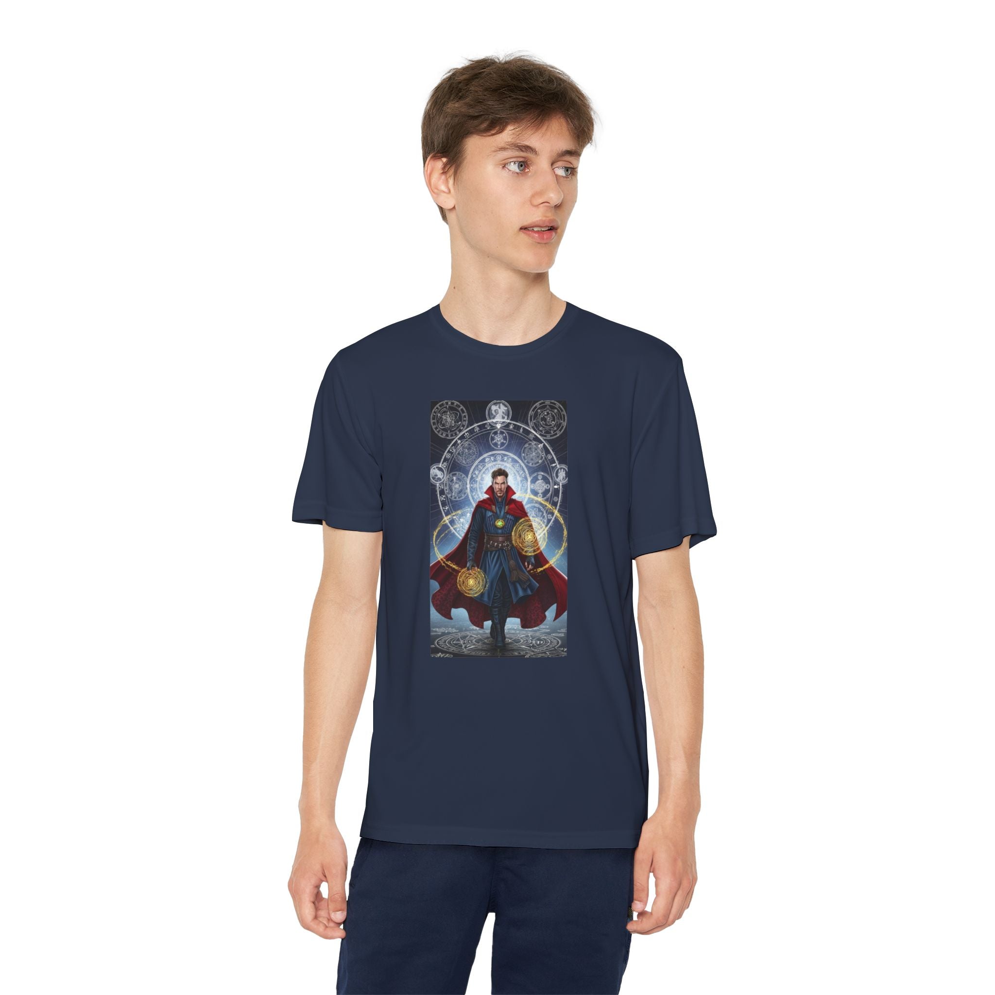 Superhero Youth T-Shirt Sports Graphic Tee, Cool Athletic Shirt for Kids, Perfect for Sports Events, Team Spirit