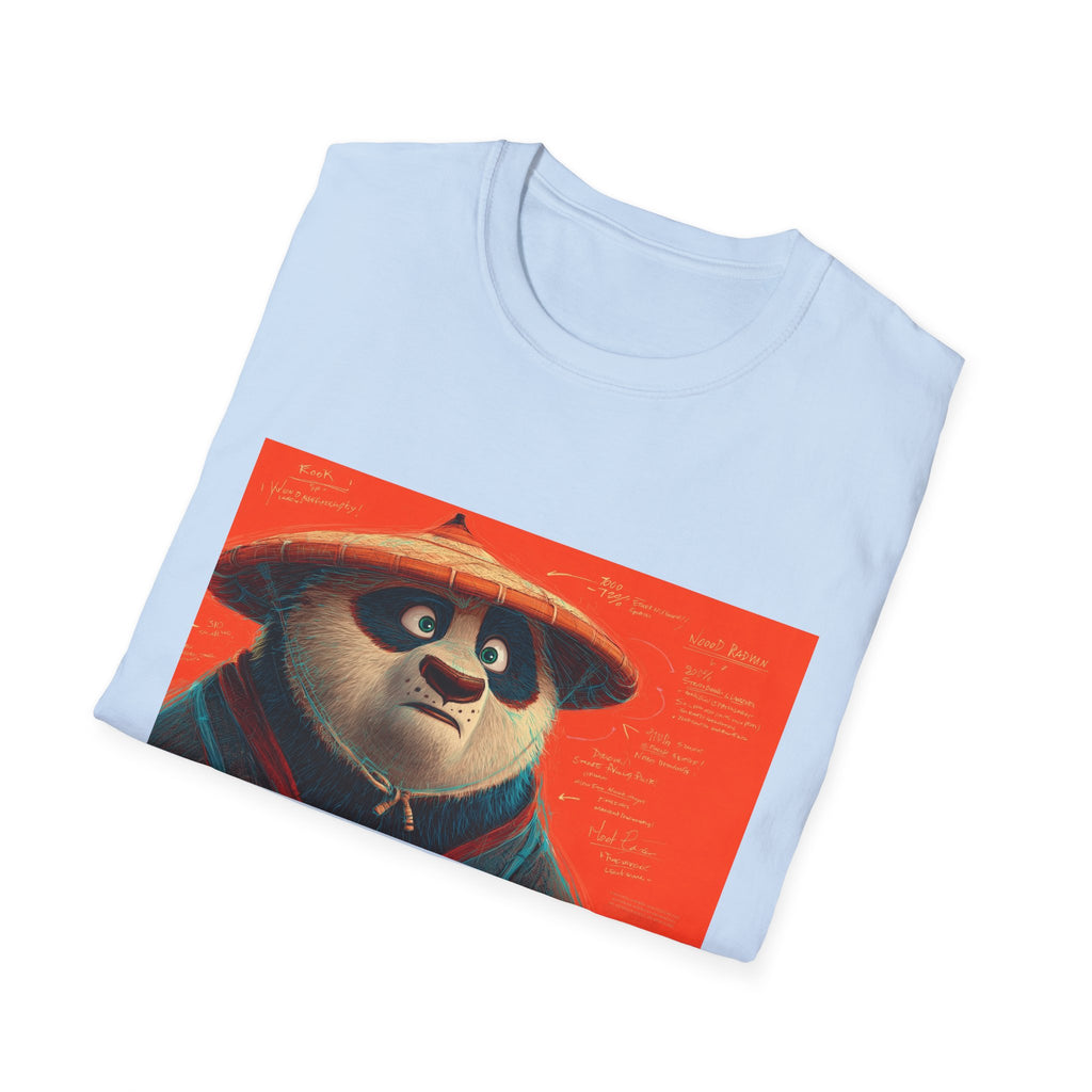 Kung Fu Panda Unisex Softstyle T-Shirt, DreamWorks Animation Youth Competitor Tee, Graphic Tee, Movie Fan Gift, Cult Classic Shirt, Comfy