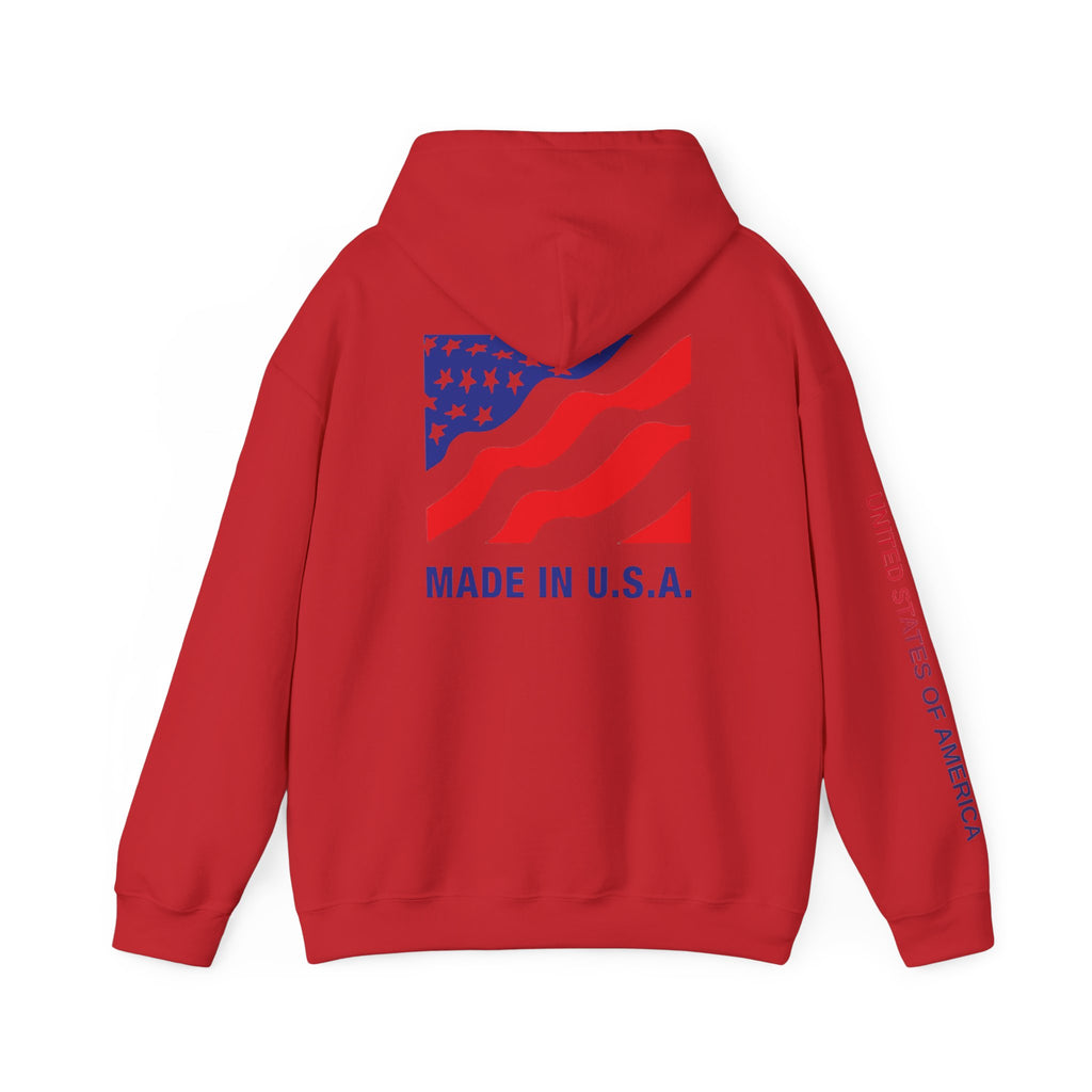 Made In The USA Patriot Patriotic Hoodie Sweatshirt