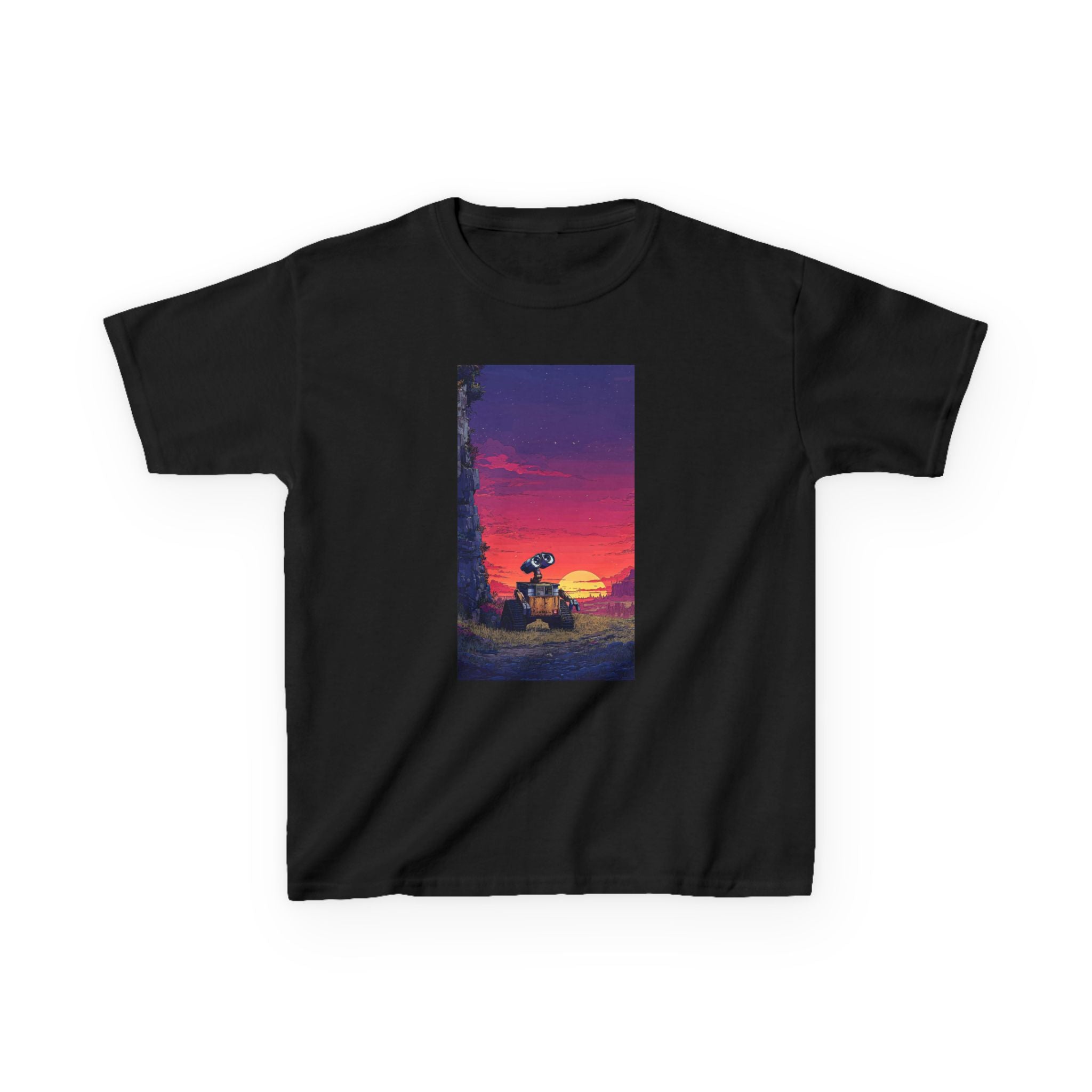 Wall-E Kids Tee, Retro Kids Shirt, Movie Themed Shirt, Fun Kids Outfit, Gift for Movie Lovers, Kids Cotton Tee