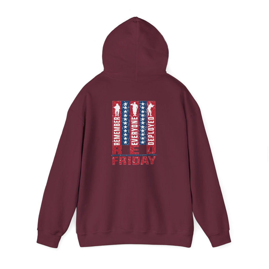 Red Friday Patriotic Hoodie Sweatshirt