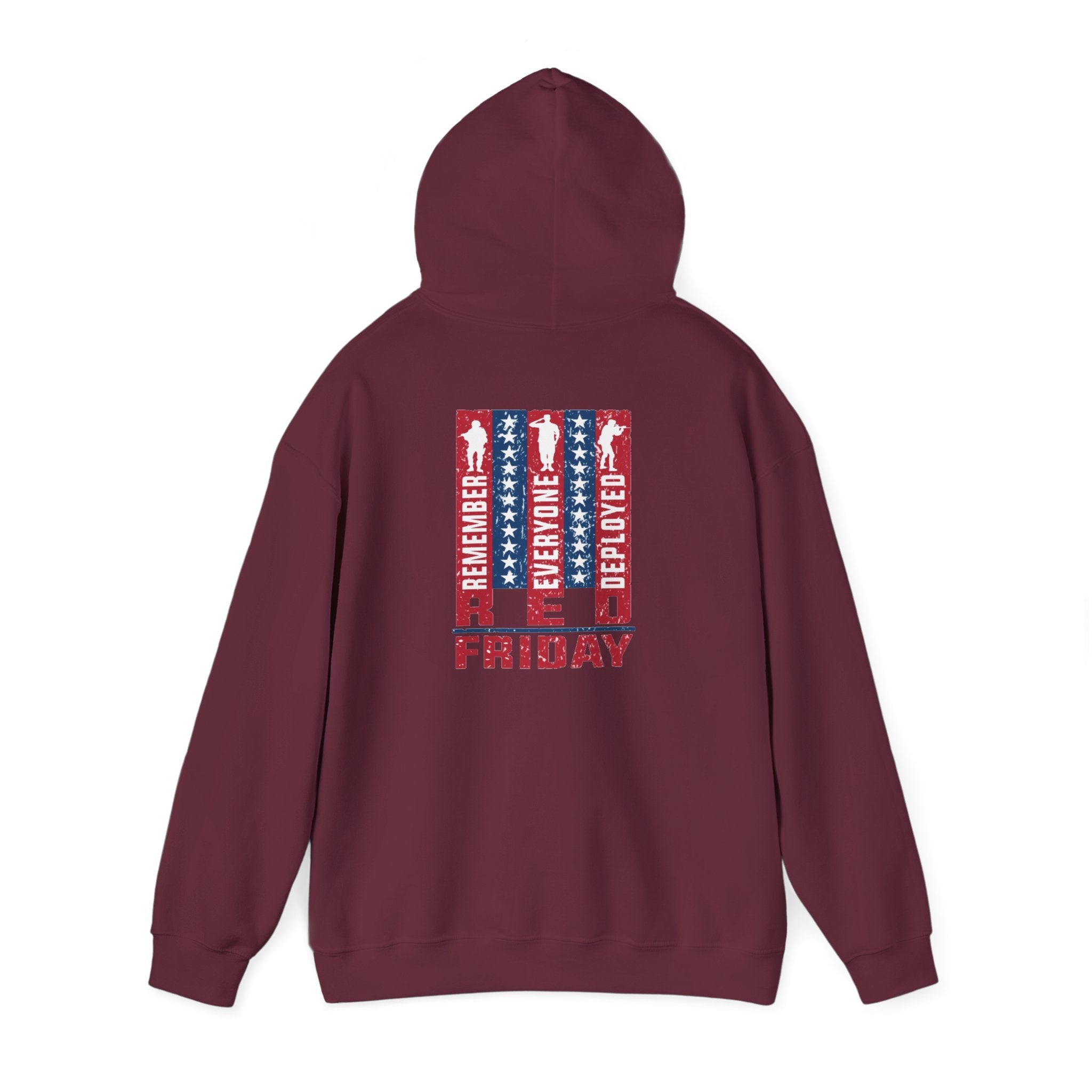 Red Friday Patriotic Hoodie Sweatshirt