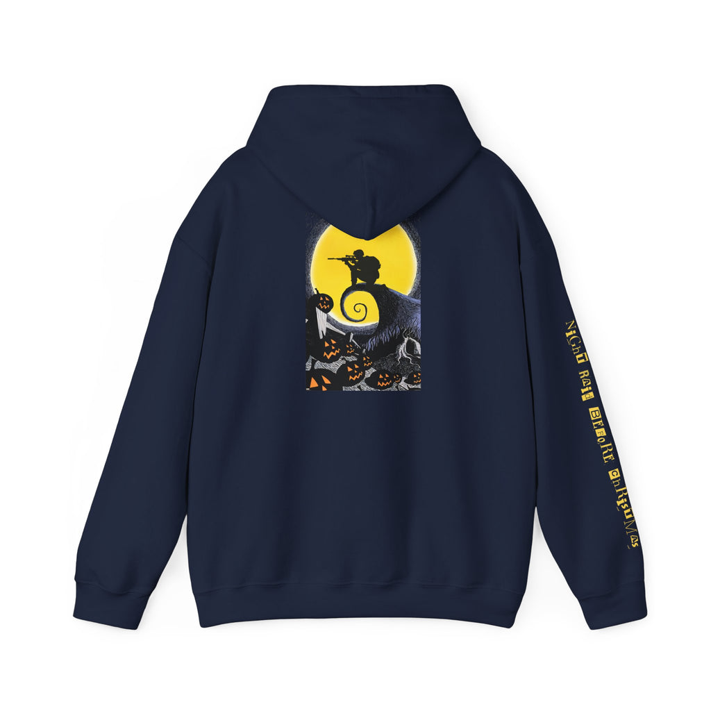 Night Raid Before Christmas Patriotic Hoodie ~ Rebel Spirit Unisex Hoodie
